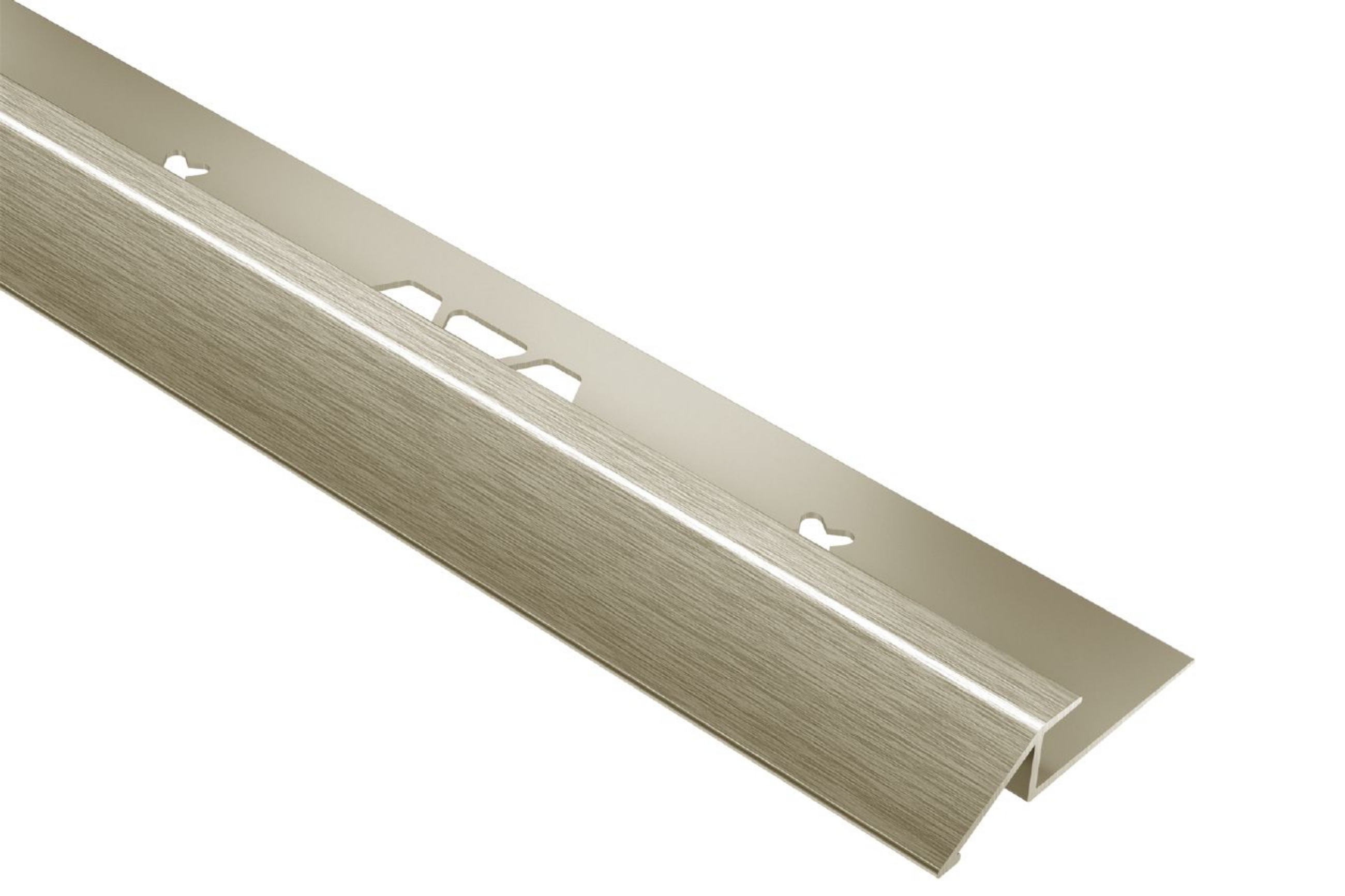 Schluter Vinpro-U Transition 13/64" Alum Nickel Brossé VPU50ATGB