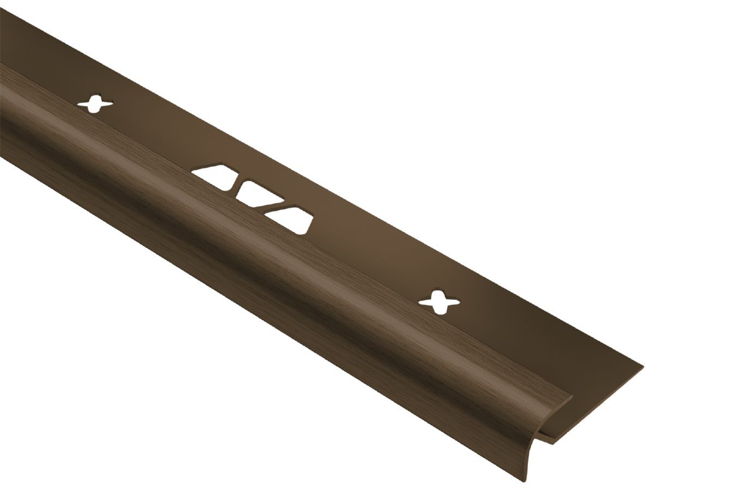Schluter Vinpro-Ro Profilé Rond 13/64" Alum Bronze Brossé VPRO50ABGB