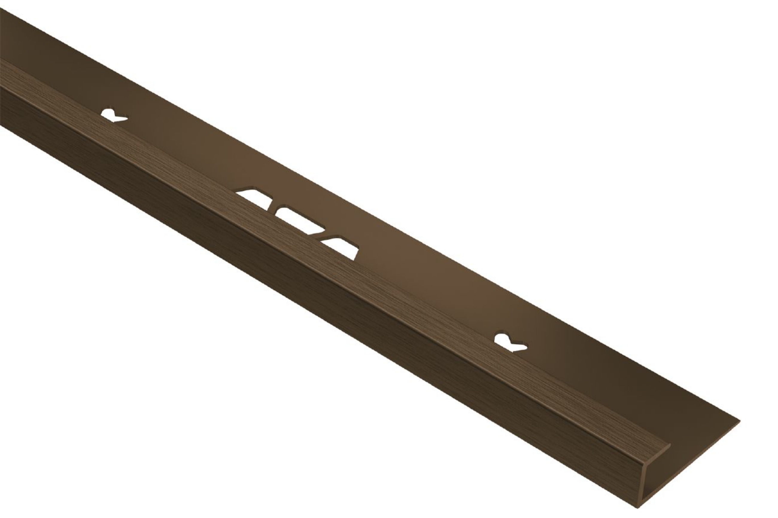 Schluter Vinpro-S Profilé 5/32" Alum Bronze Brossé VPS40ABGB