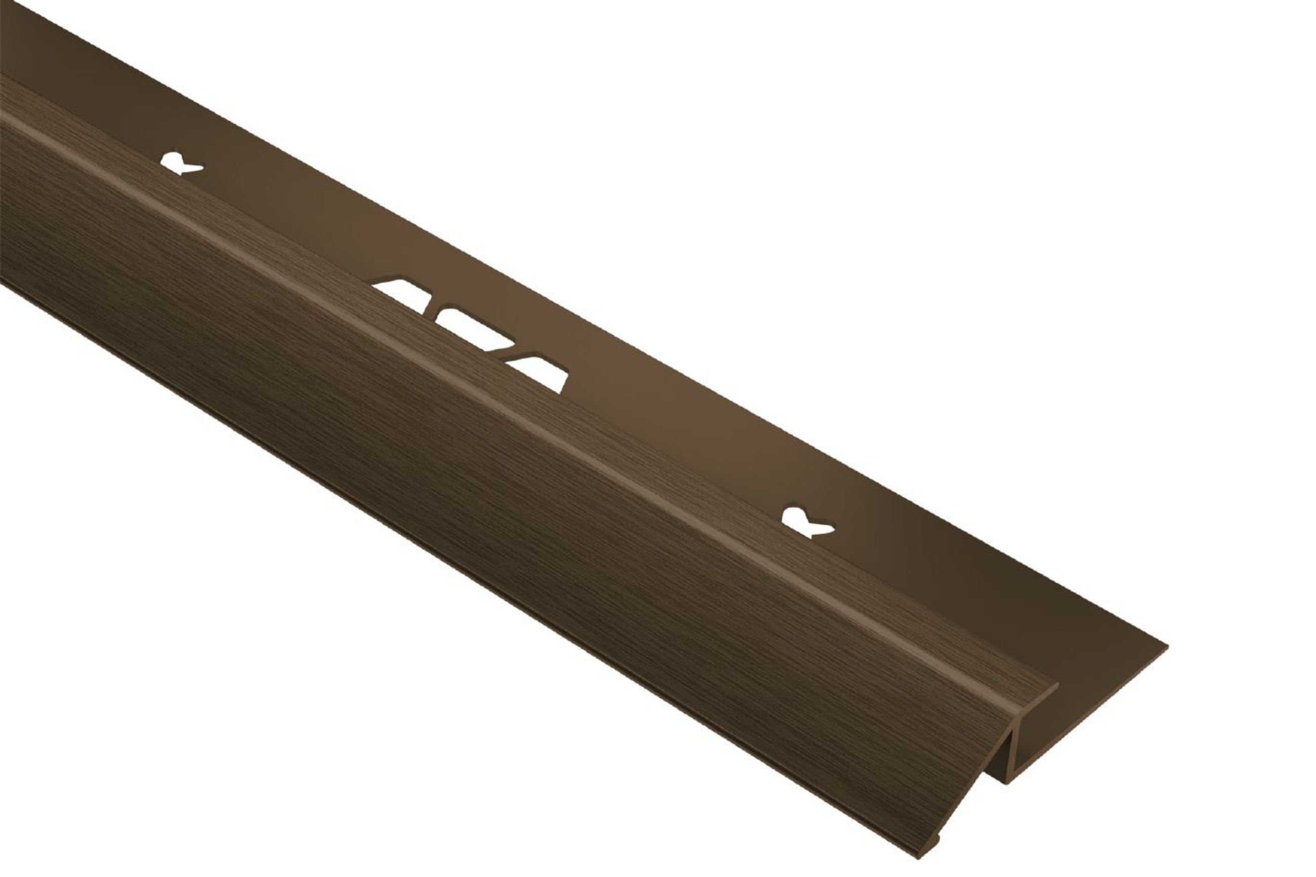 Schluter Vinpro-U Transition 5/32" Alum Bronze Brossé VPU40ABGB