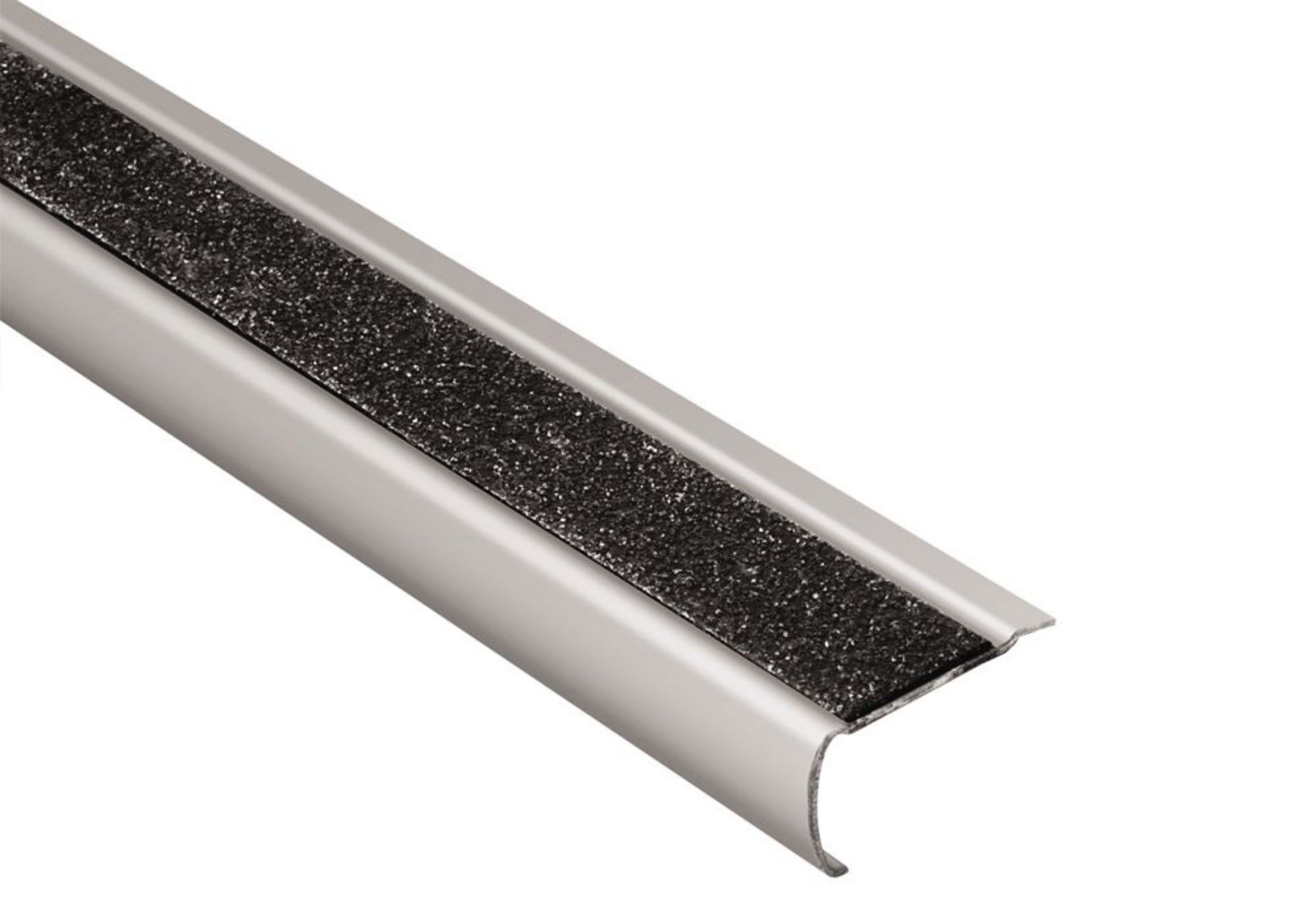 Schluter Trep-Gks 1-3/8" Marche Retro Inox Noir 4' 11" GSEBKGS/150