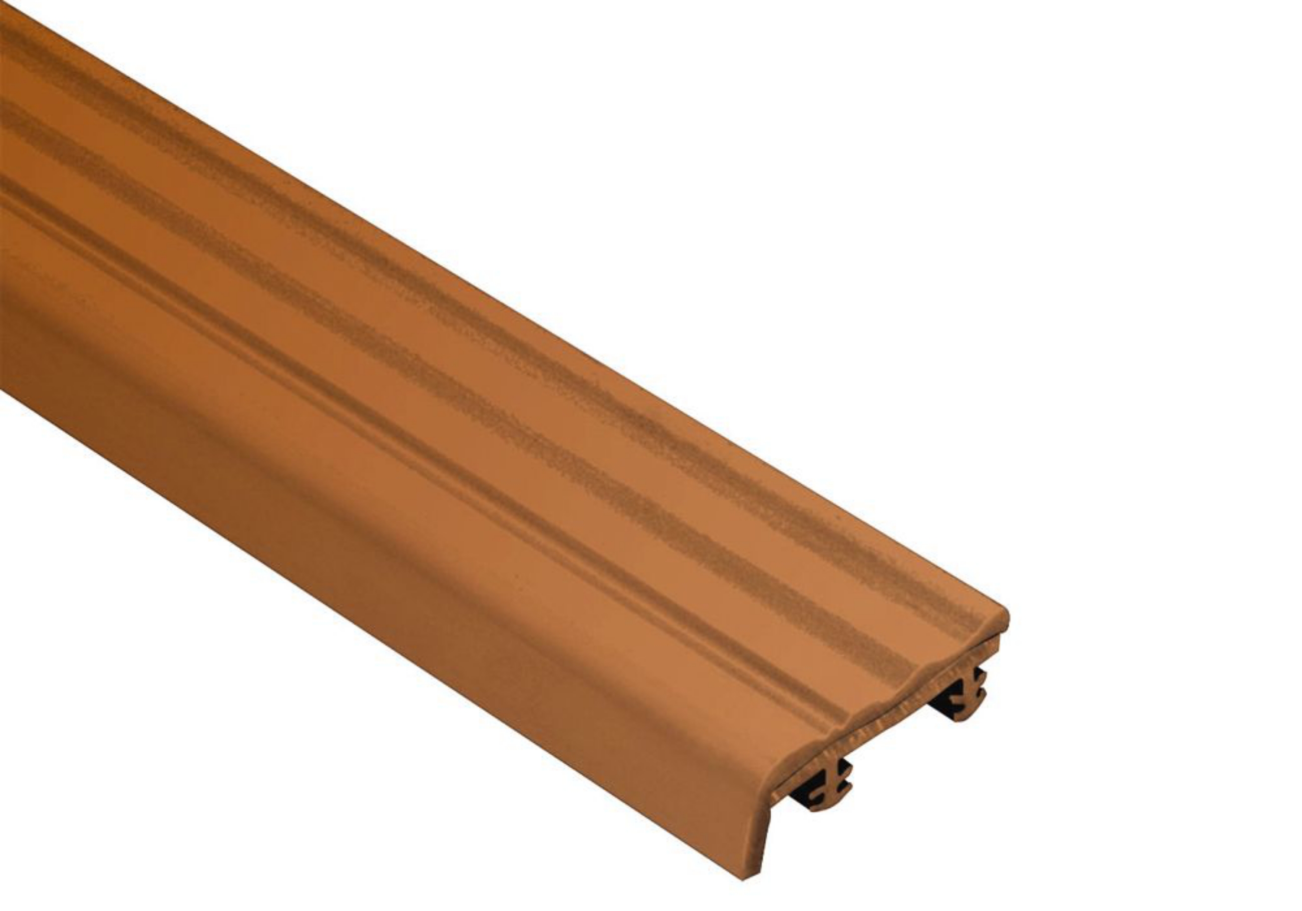 Schluter Trep-S Élément Rplcmt 1-1/32" Brun Nois 50' PEA26/NB/50