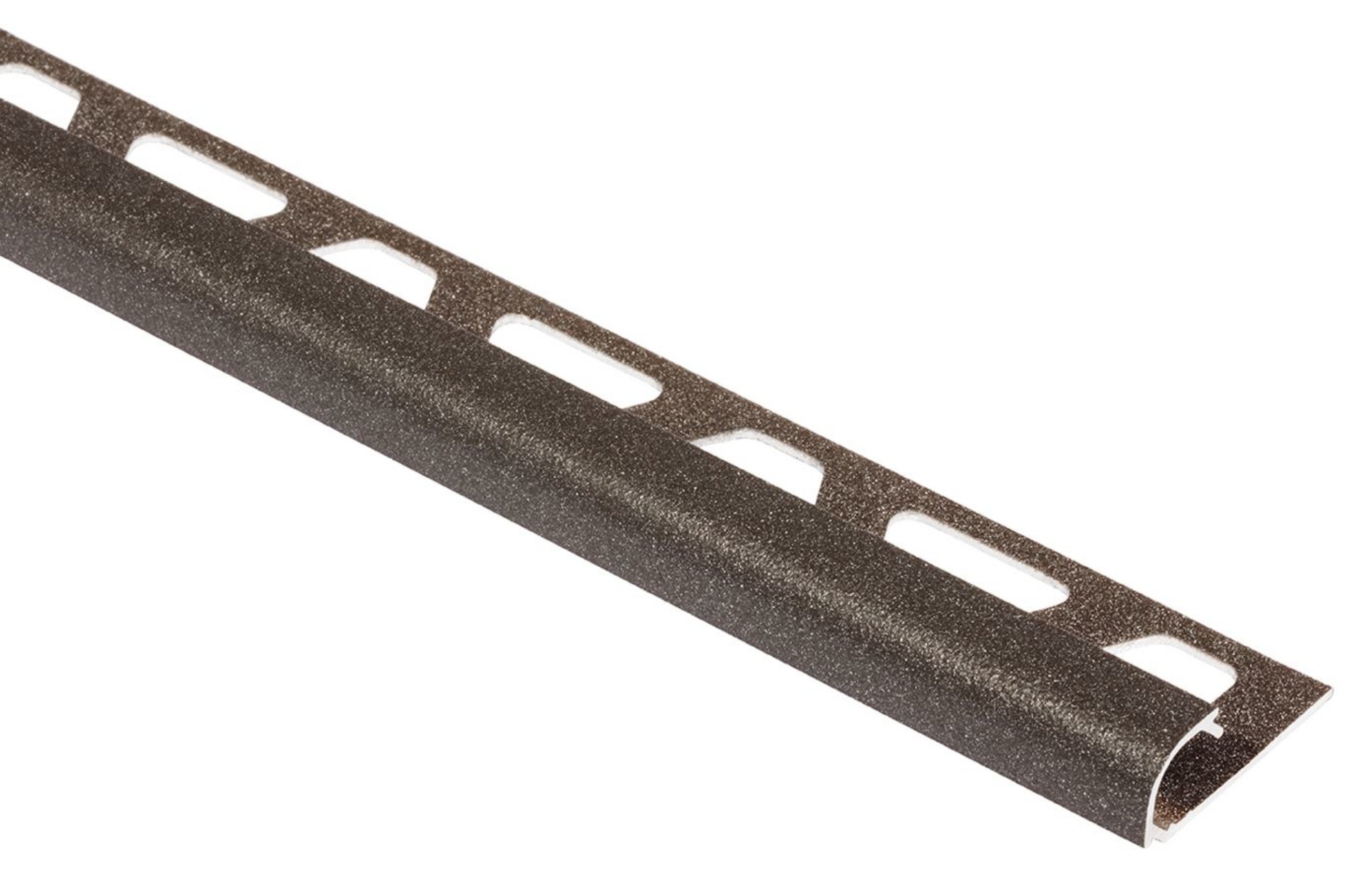 Schluter Rondec Profilé Rond 5/16" Alum Anthracite Clair 10' RO80TSLA/300