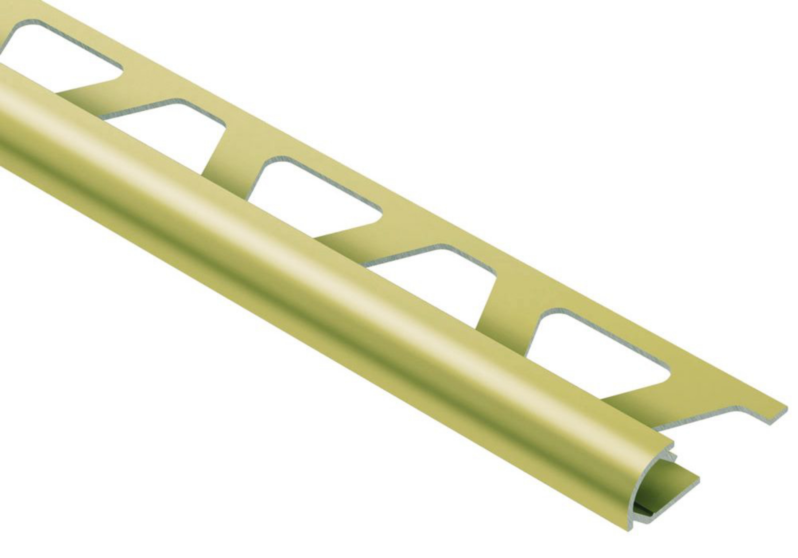 Schluter Rondec Profilé Rond 1/2" Alum Laiton Mat RO125AM