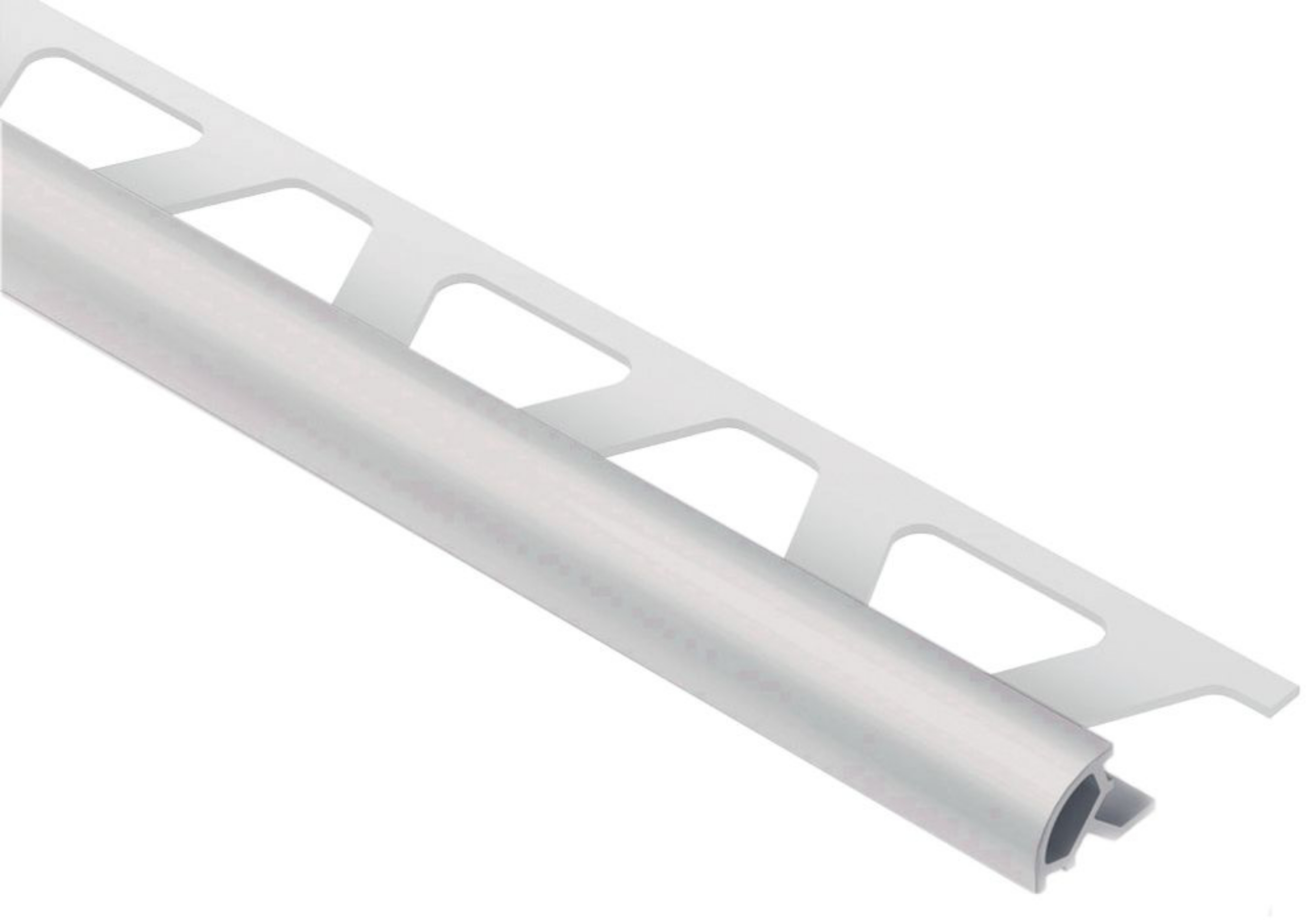 Schluter Rondec Profilé Rond 1/2" Pvc Gris Cl PRO125HG