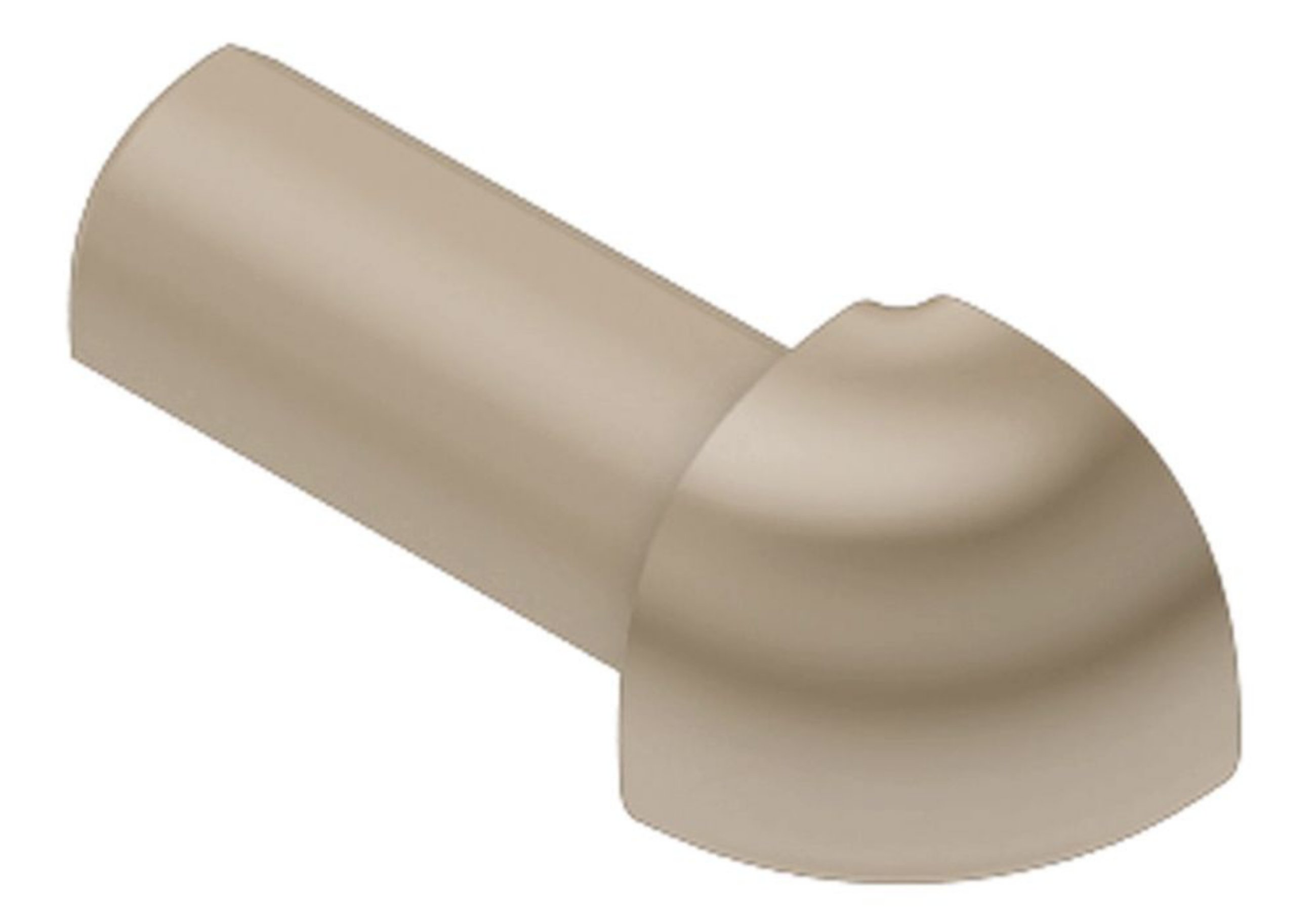 Schluter Rondec Coin Ext 7/16" Pvc Beige Cl E/PRO110HB