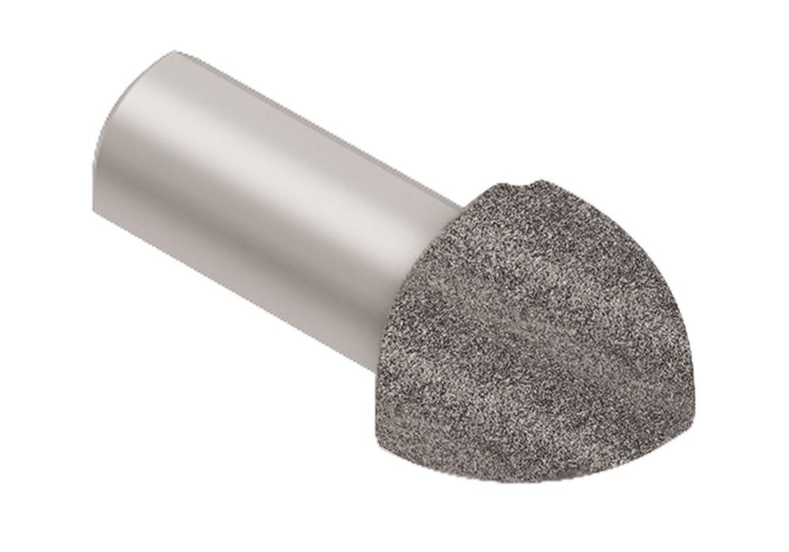 Schluter Rondec Coin Ext 3/8" Alum Étain EV/RO100TSG