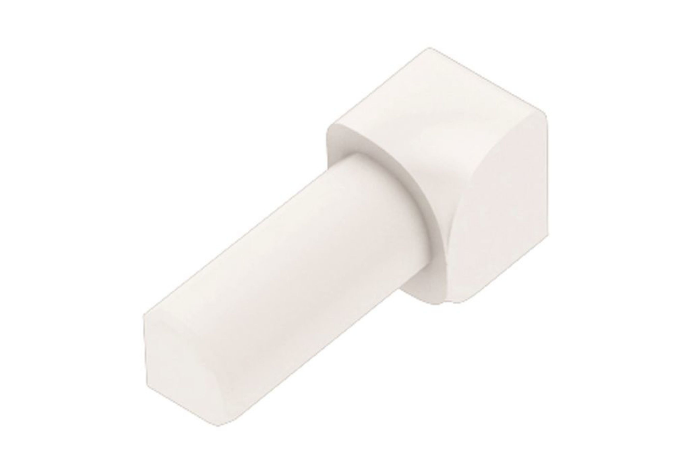 Schluter Rondec Coin Int 3/8" Pvc Blanc I/PRO100W