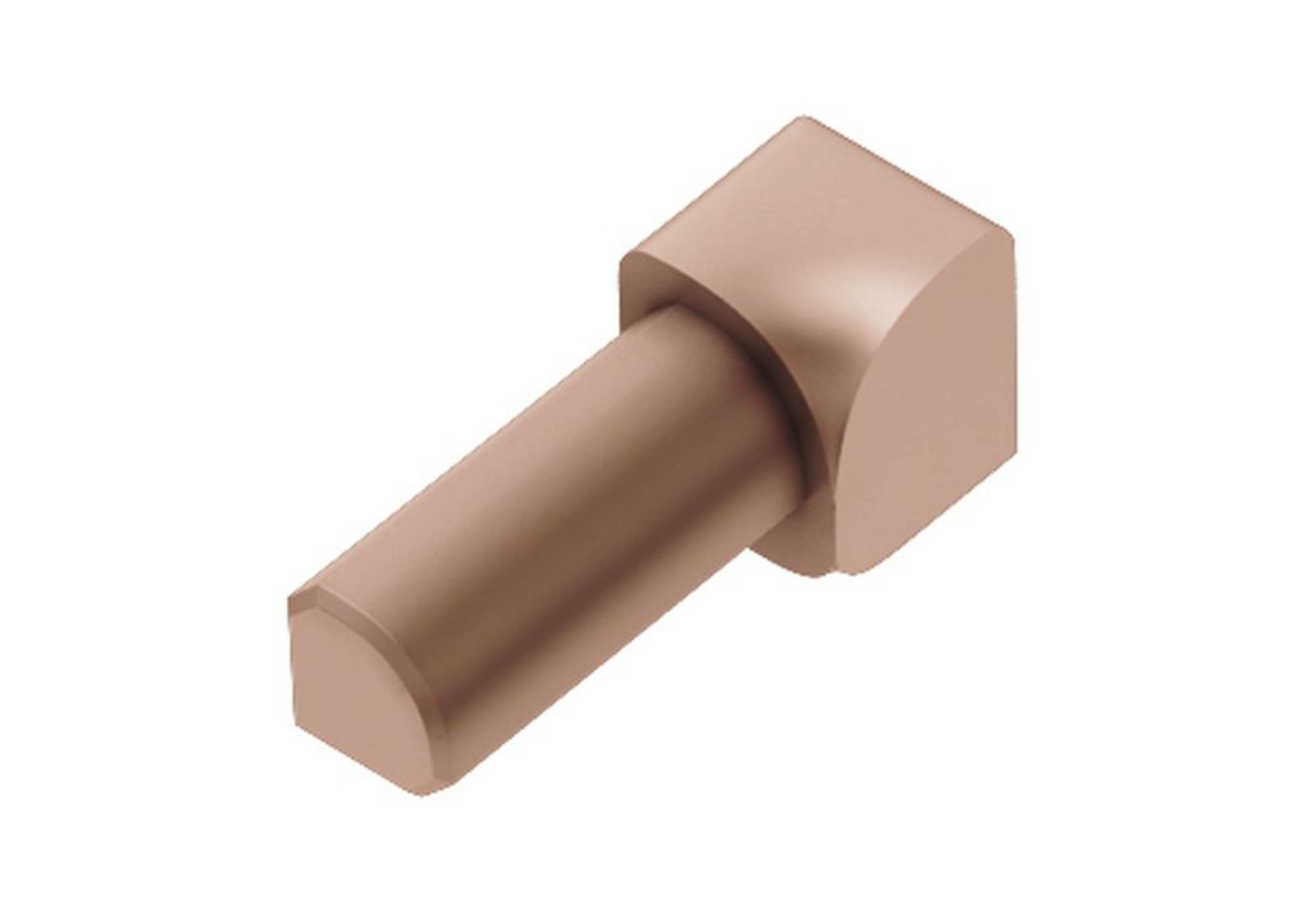 Schluter Rondec Coin Int 3/8" Alum Cuivre Mat IV/RO100AK