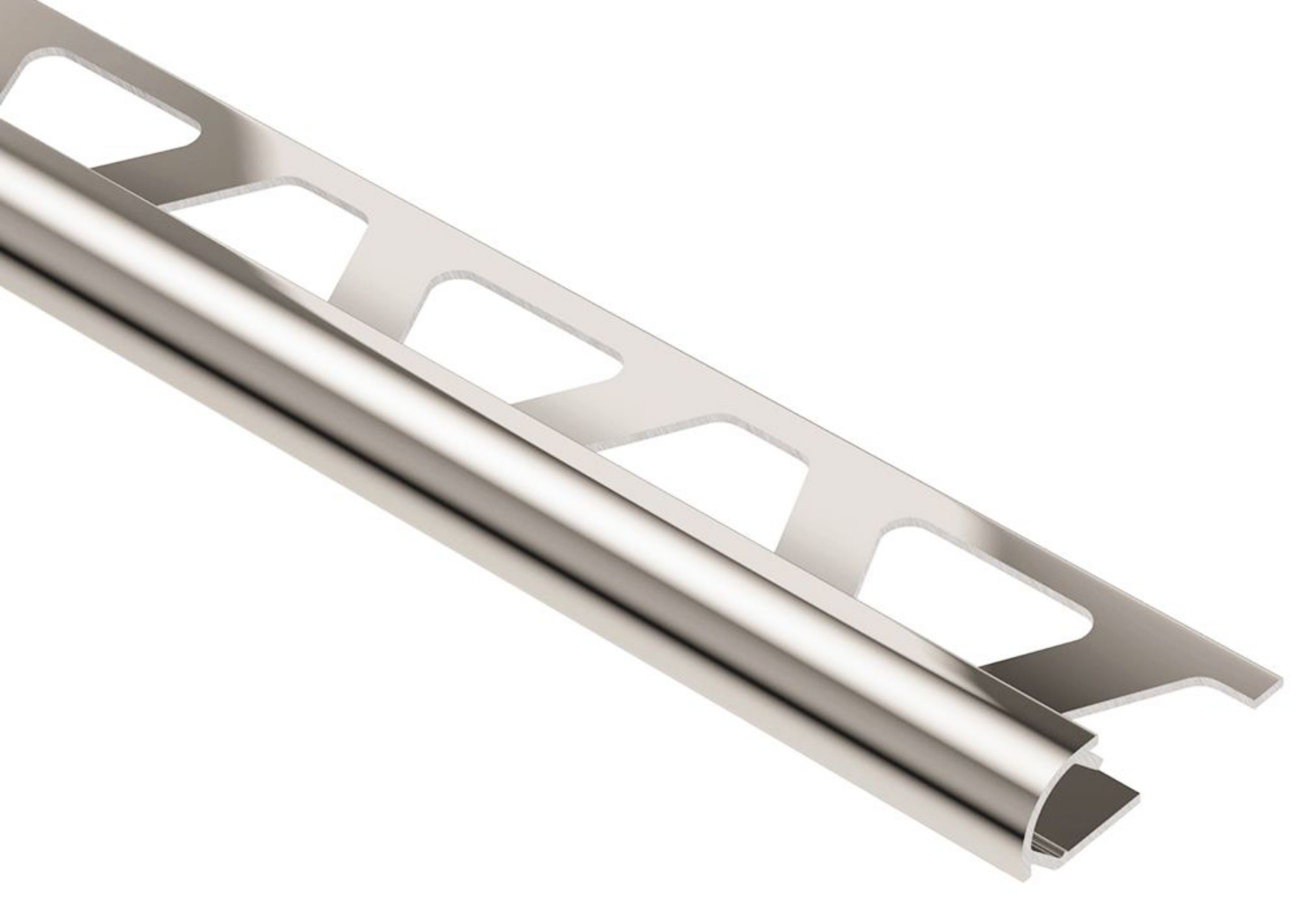 Schluter Rondec Profilé Rond 3/8" Alum Nickel Poli RO100ATG