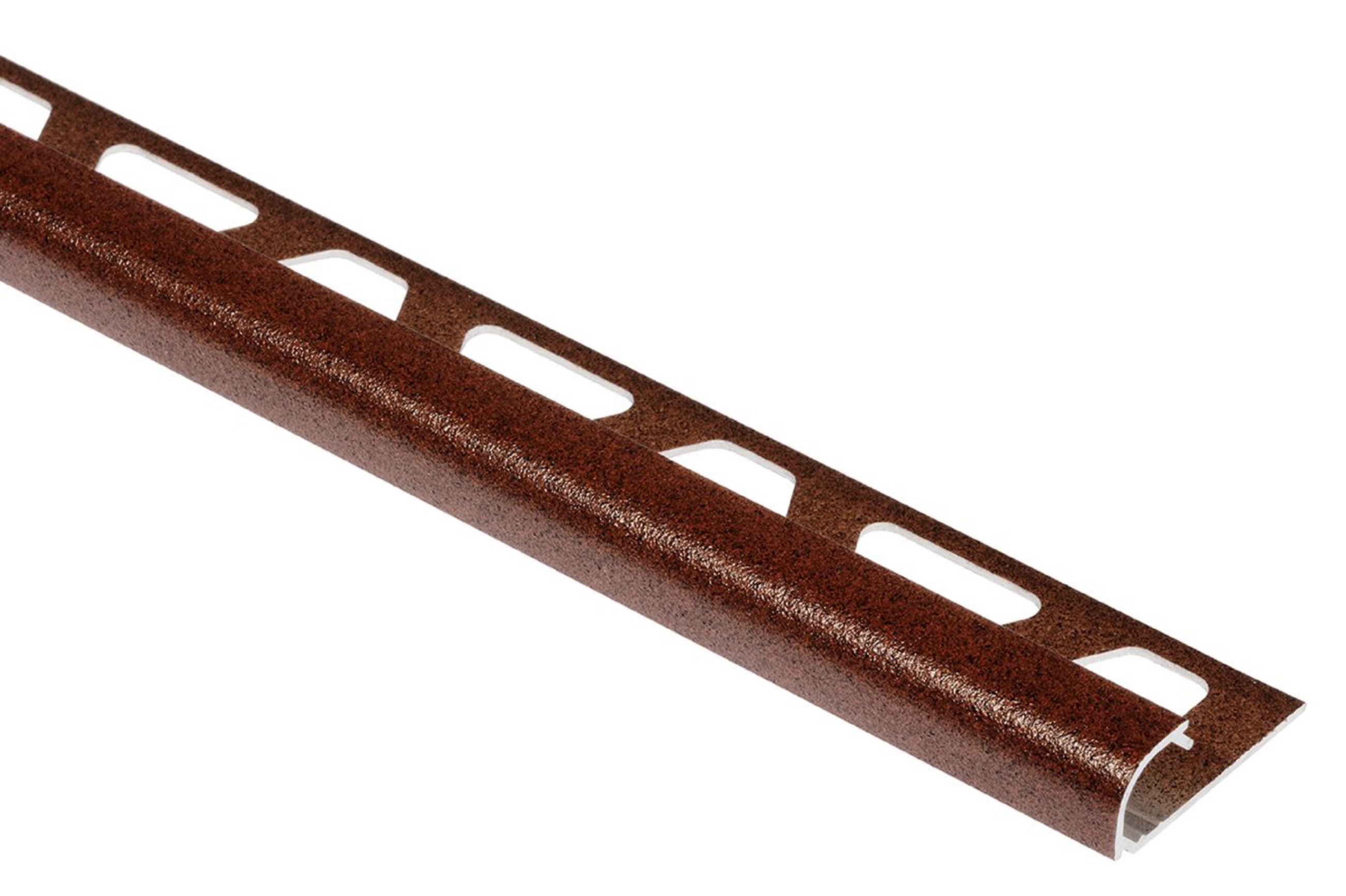 Schluter Rondec Profilé Rond 5/16" Alum Brun Rustique RO80TSR
