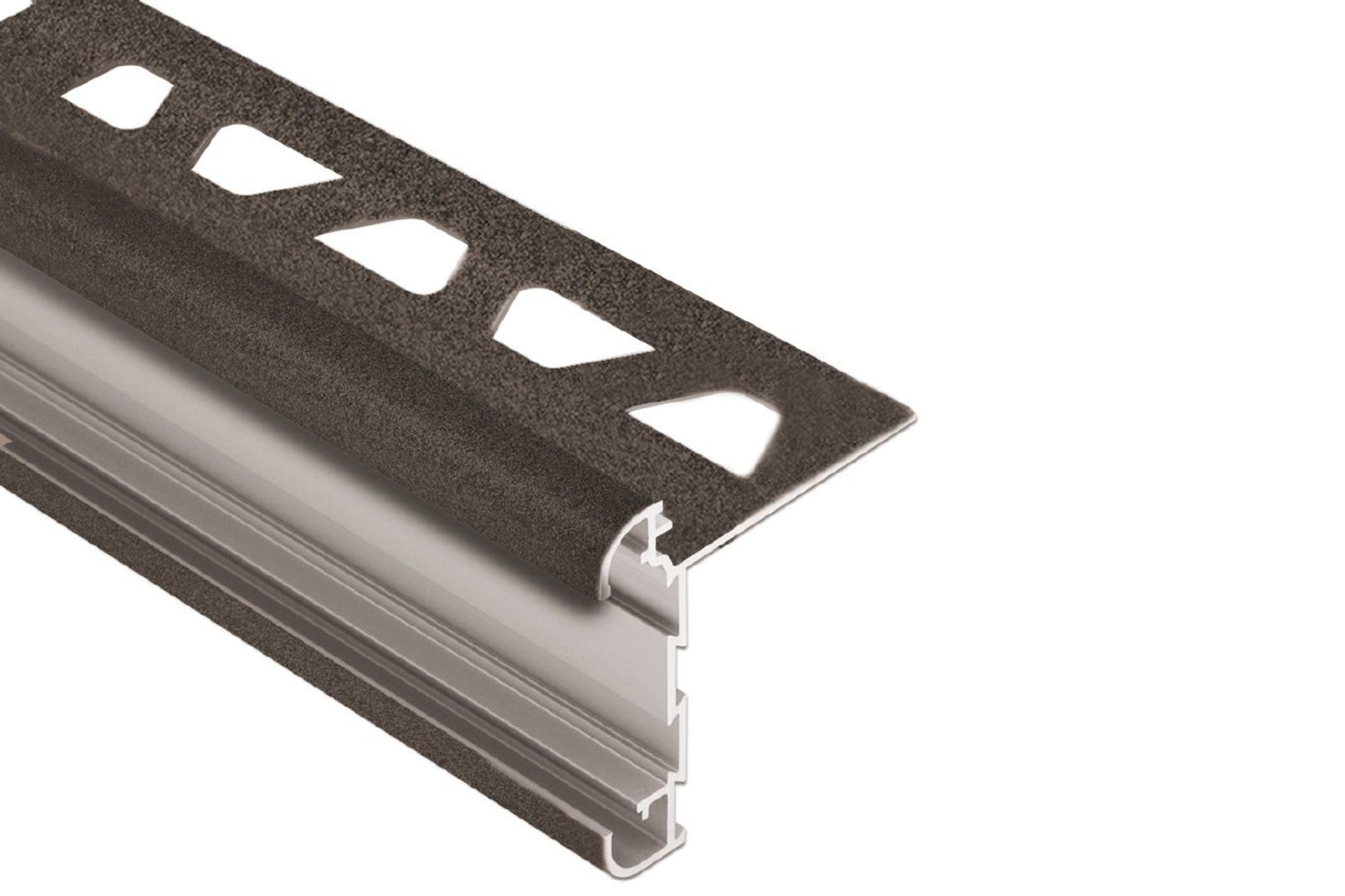 Schluter Rondec-Ct Prof Comptoir 1/2" Alum Bronze RC125TSOB39