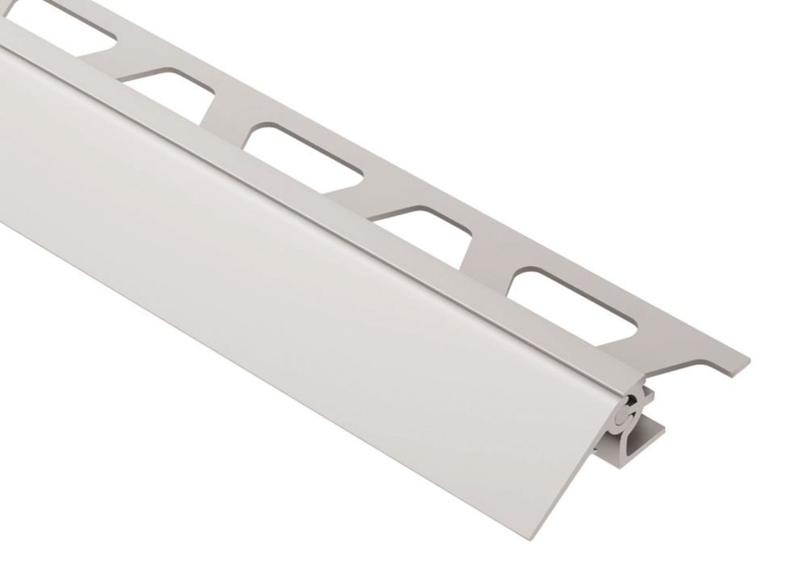 Schluter Reno-V 1-3/16" Transition 5/16" Alum Mat AEVT80B30
