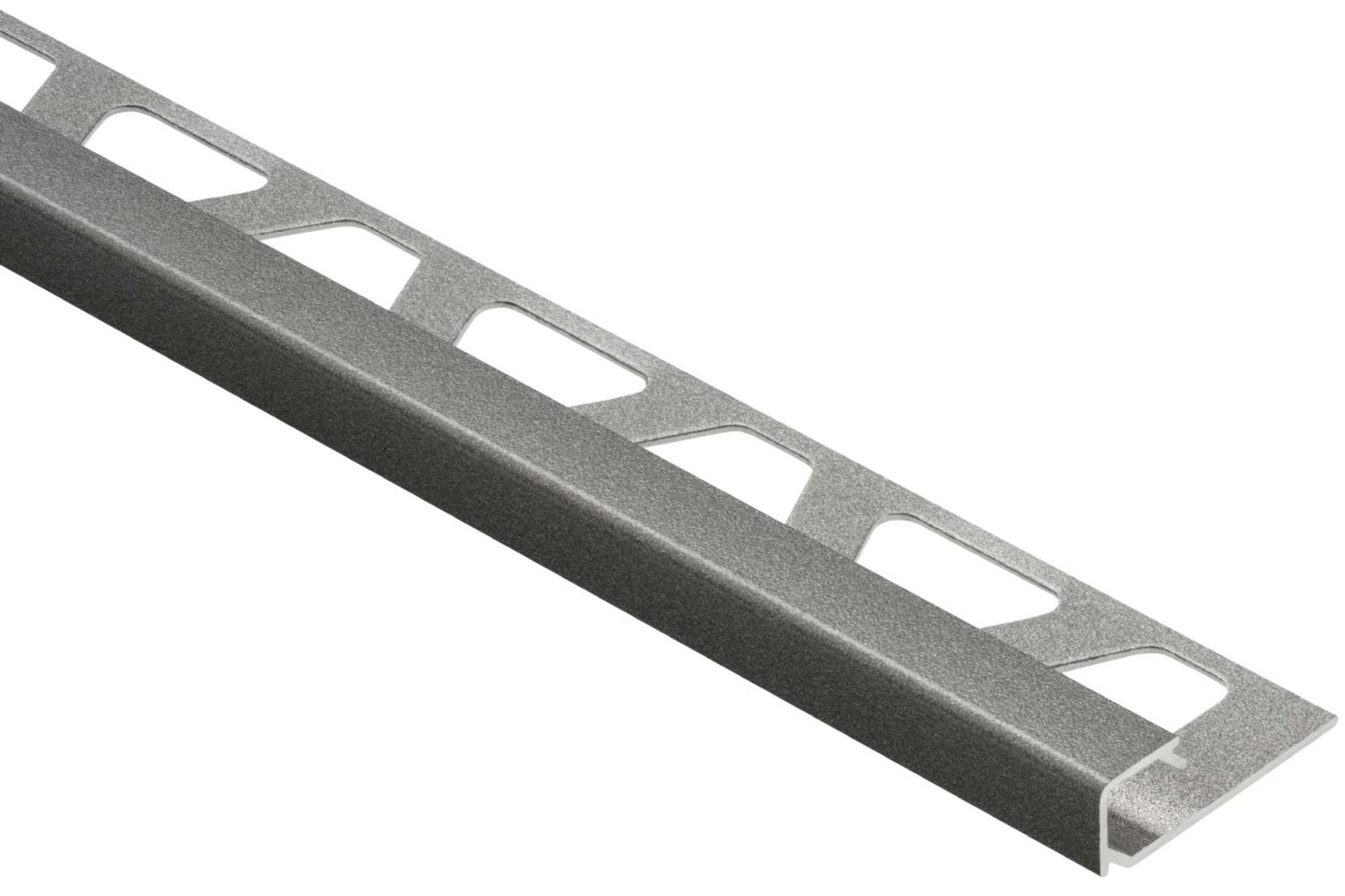 Schluter Quadec Profilé Carré 1/2" Alum Étain 10' Q125TSG/300
