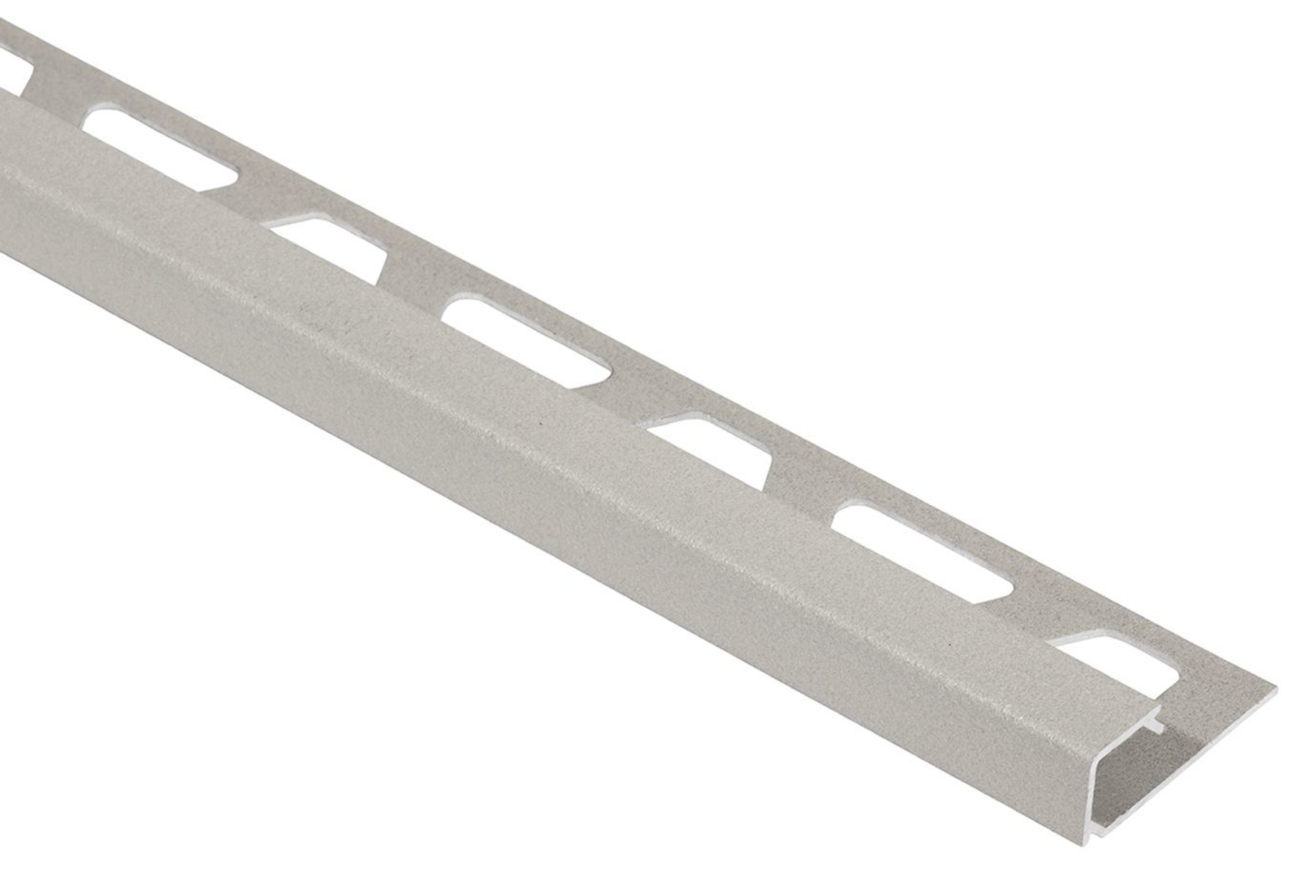 Schluter Quadec Profilé Carré 3/8" Alum Grège 10' Q100TSBG/300
