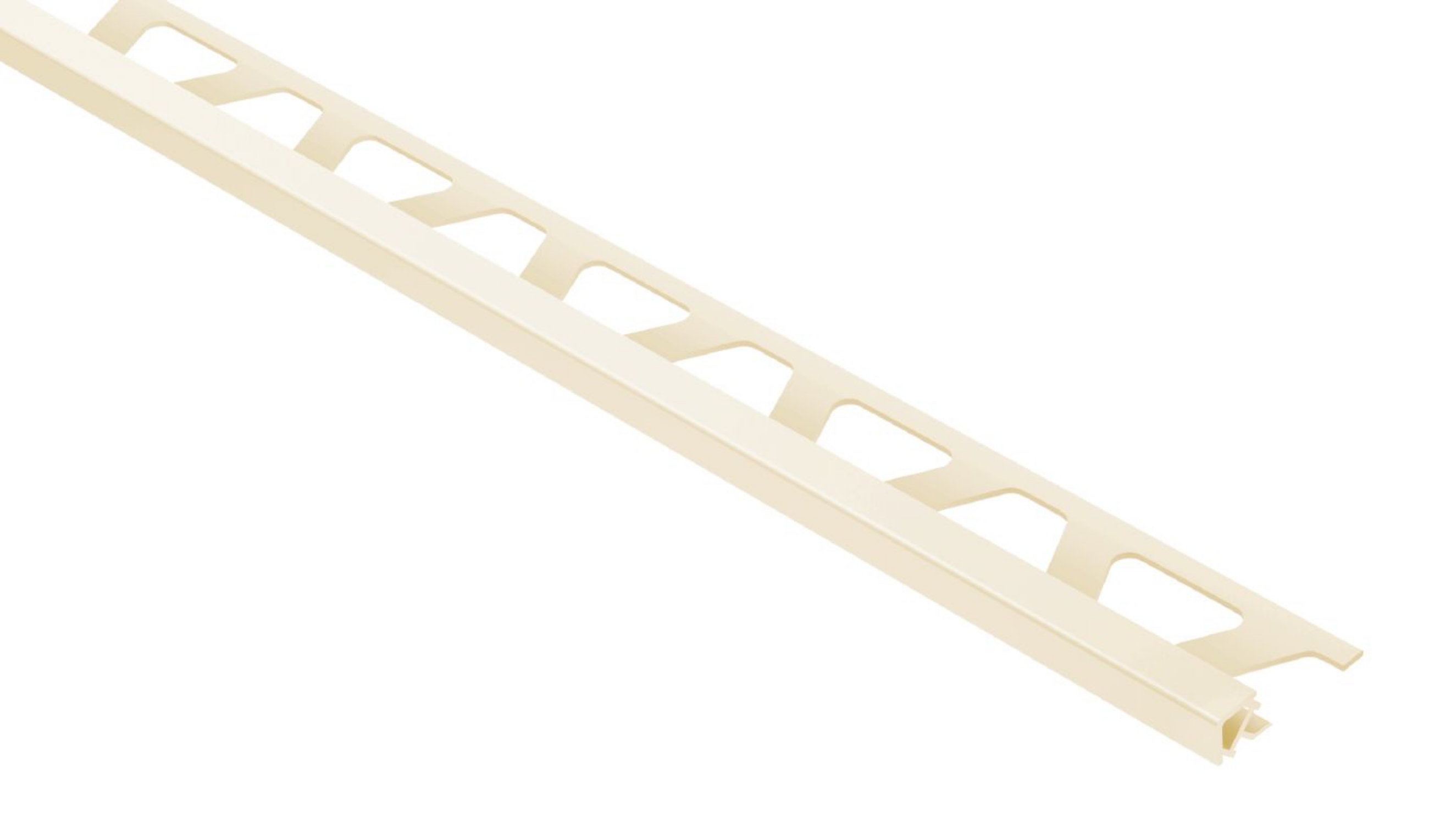 Schluter Quadec Profilé Carré 1/2" Pvc Sable PQ125SP