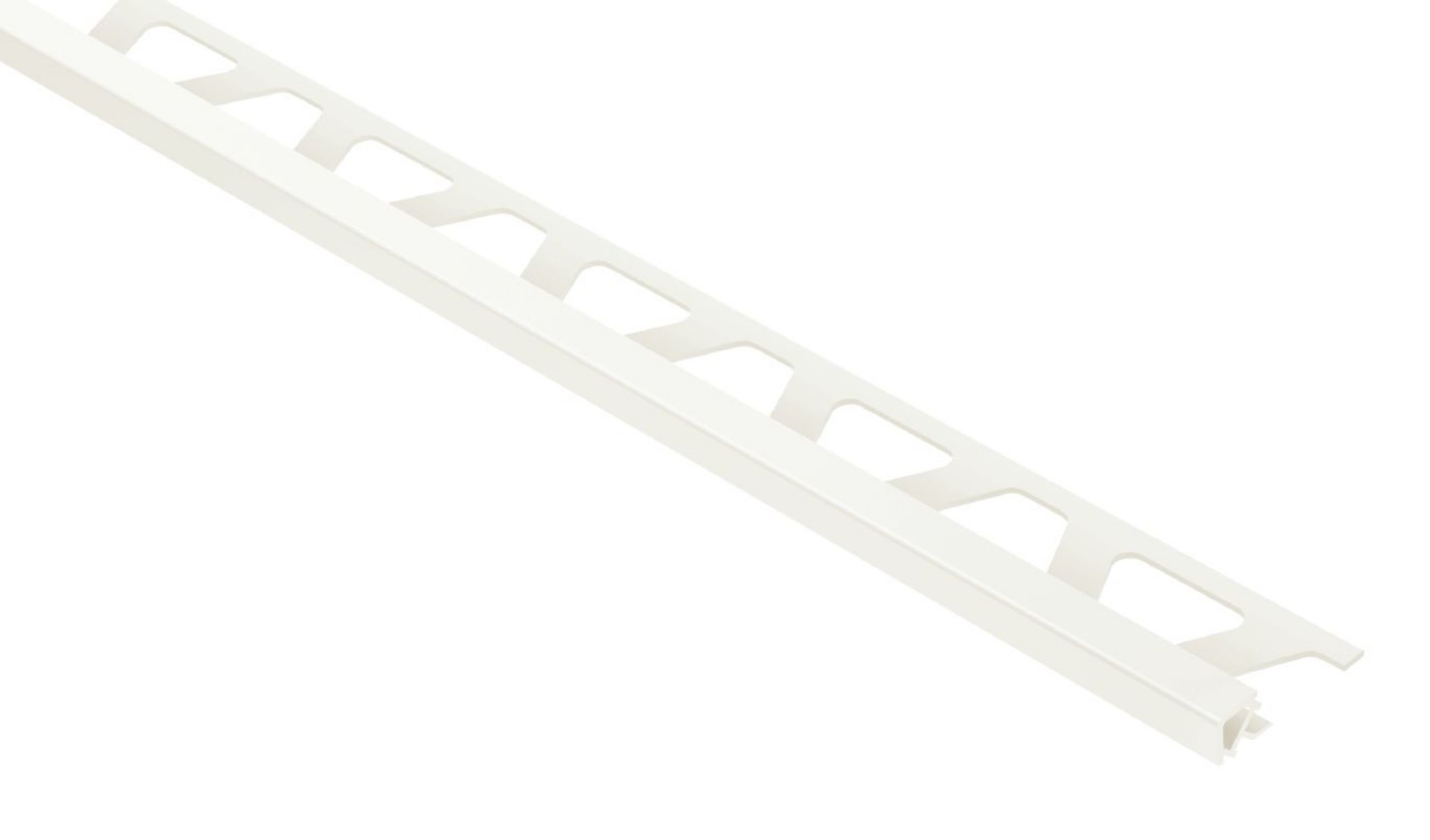 Schluter Quadec Profilé Carré 3/8" Pvc Blanc PQ100W