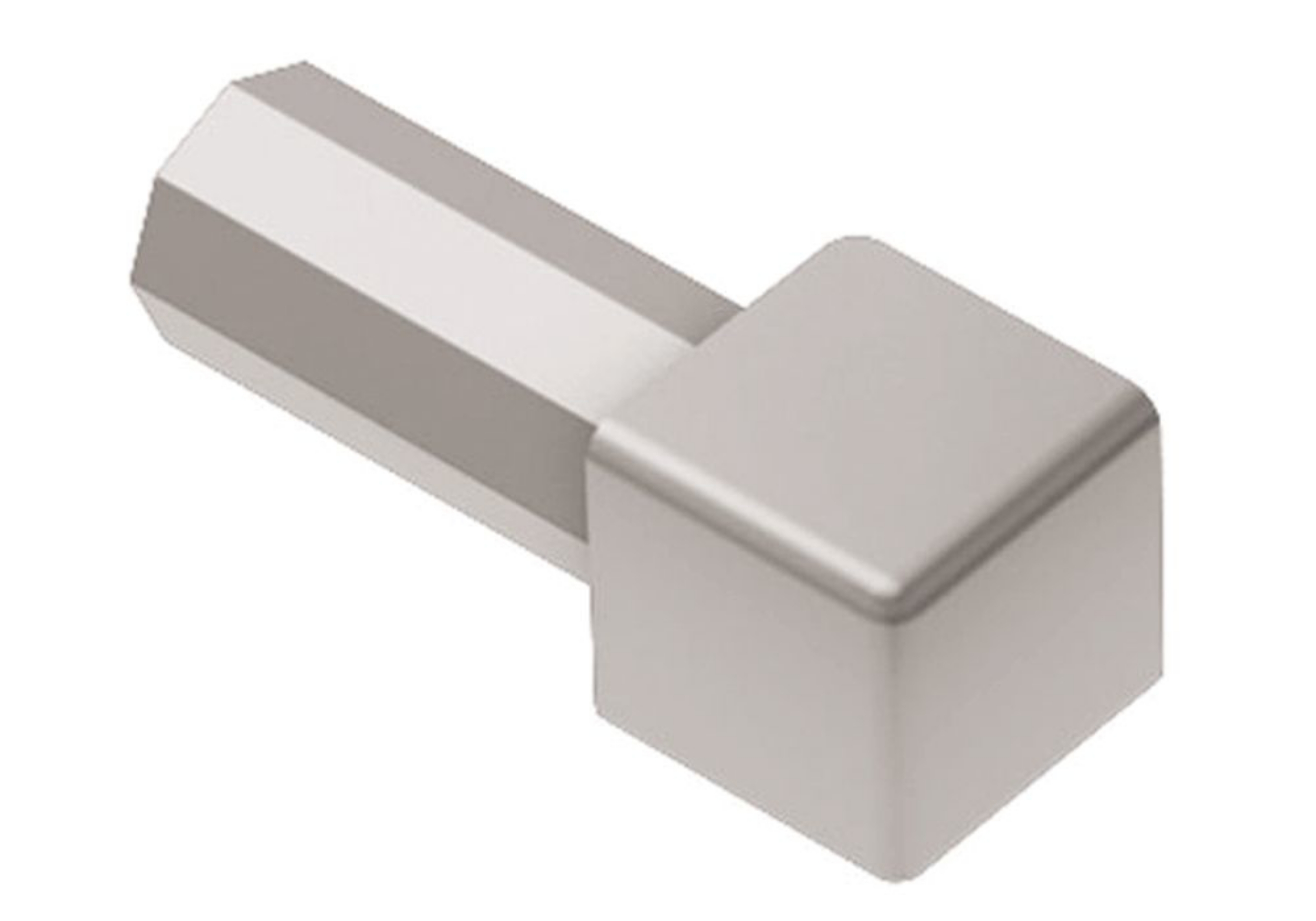 Schluter Quadec Coin Int/Ext 5/16" Alum Mat EV/Q80AE