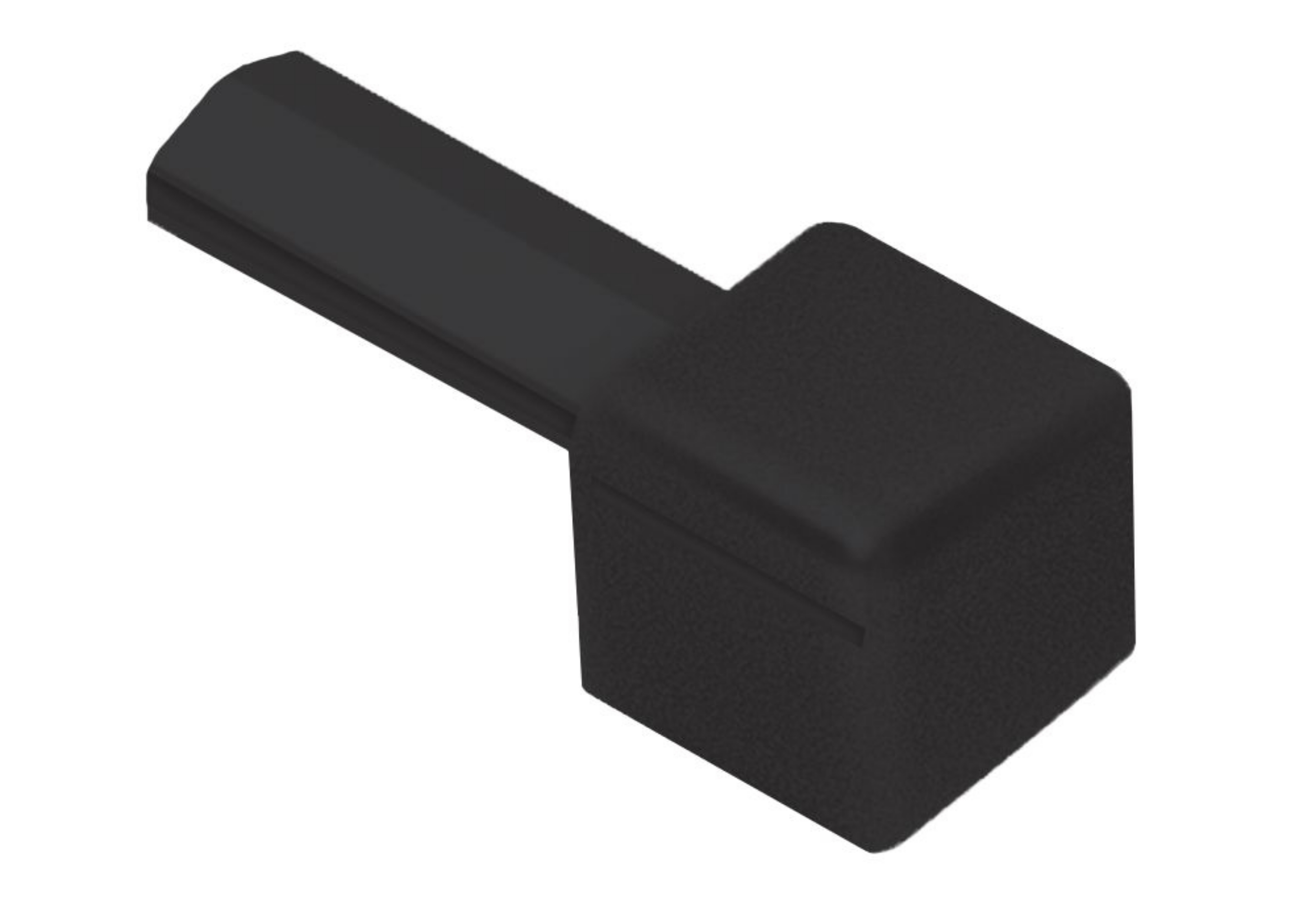 Schluter Quadec Coin Ext 5/16" Alum Noir Mat ED/Q80MGS
