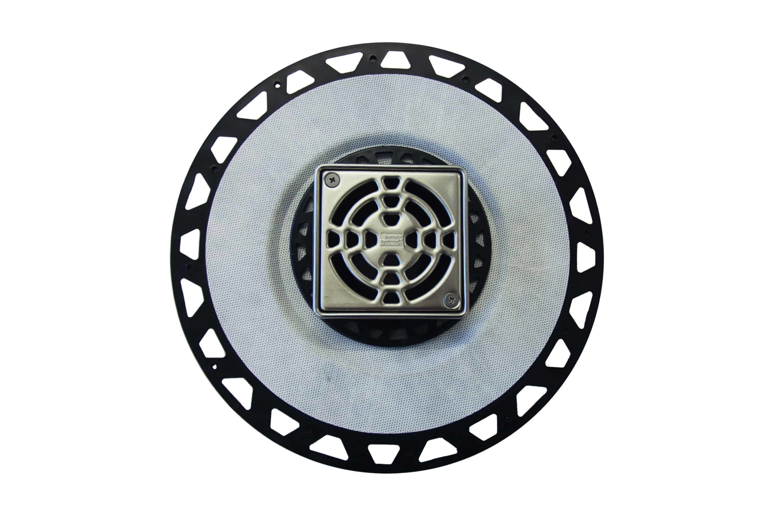 Schluter Kerdi-Drain Drain de Plancher avec Sortie de 2" KD2/ABS/E10 STAINLESS STEEL 10-PK