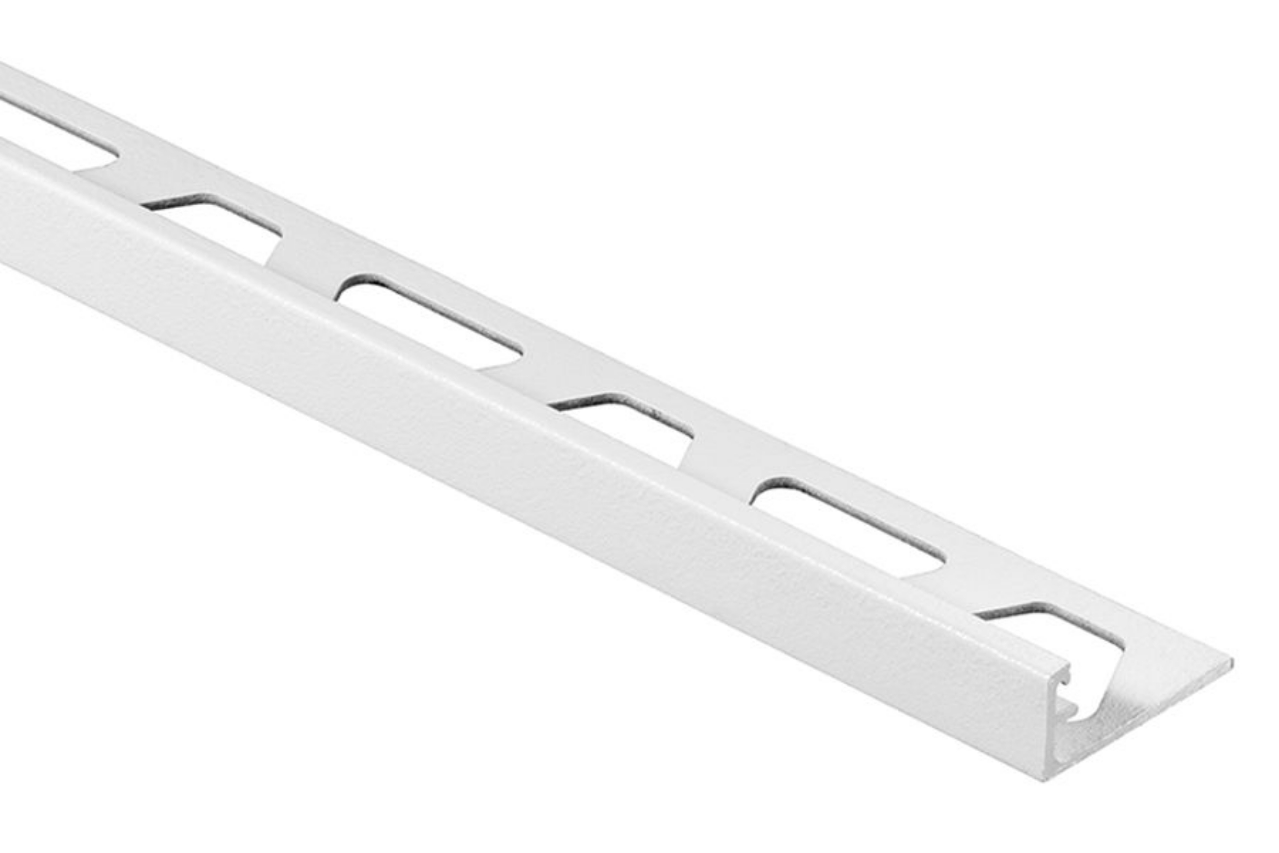 Schluter Schiene Profilé 1/2" Alum Blanc Mat A125MBW