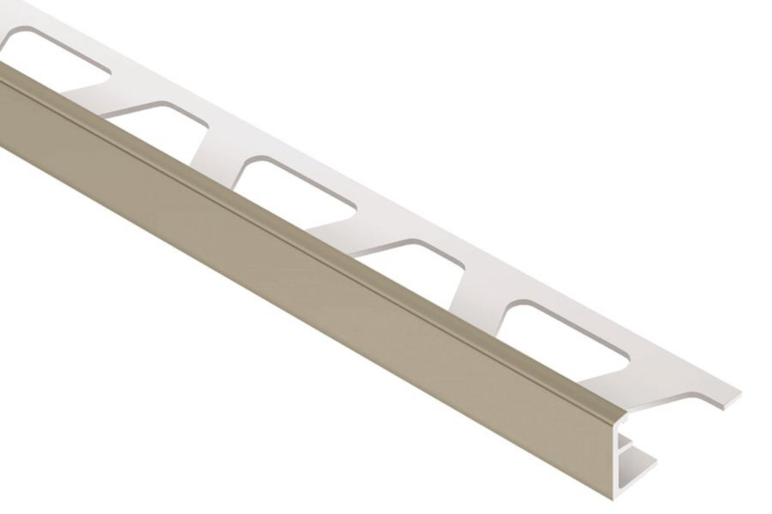 Schluter Jolly-P Profilé 1/2" Pvc Gris G125