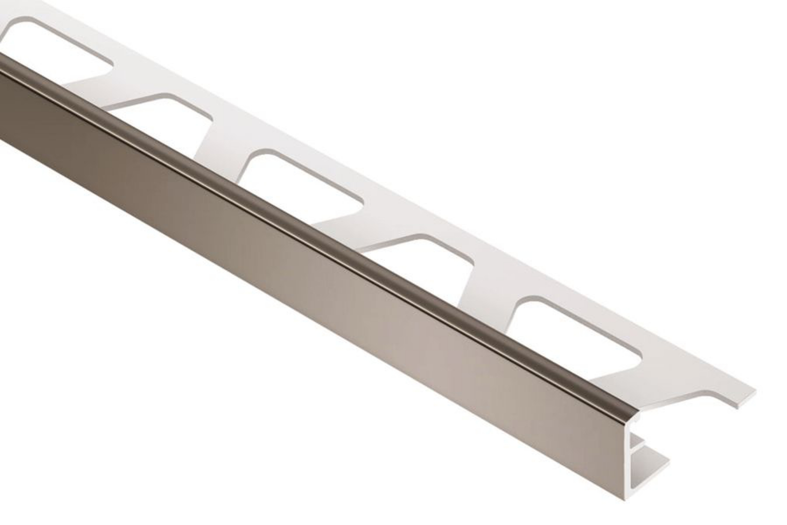 Schluter Schiene Profilé 1/2" Alum Brun Noir A125SB