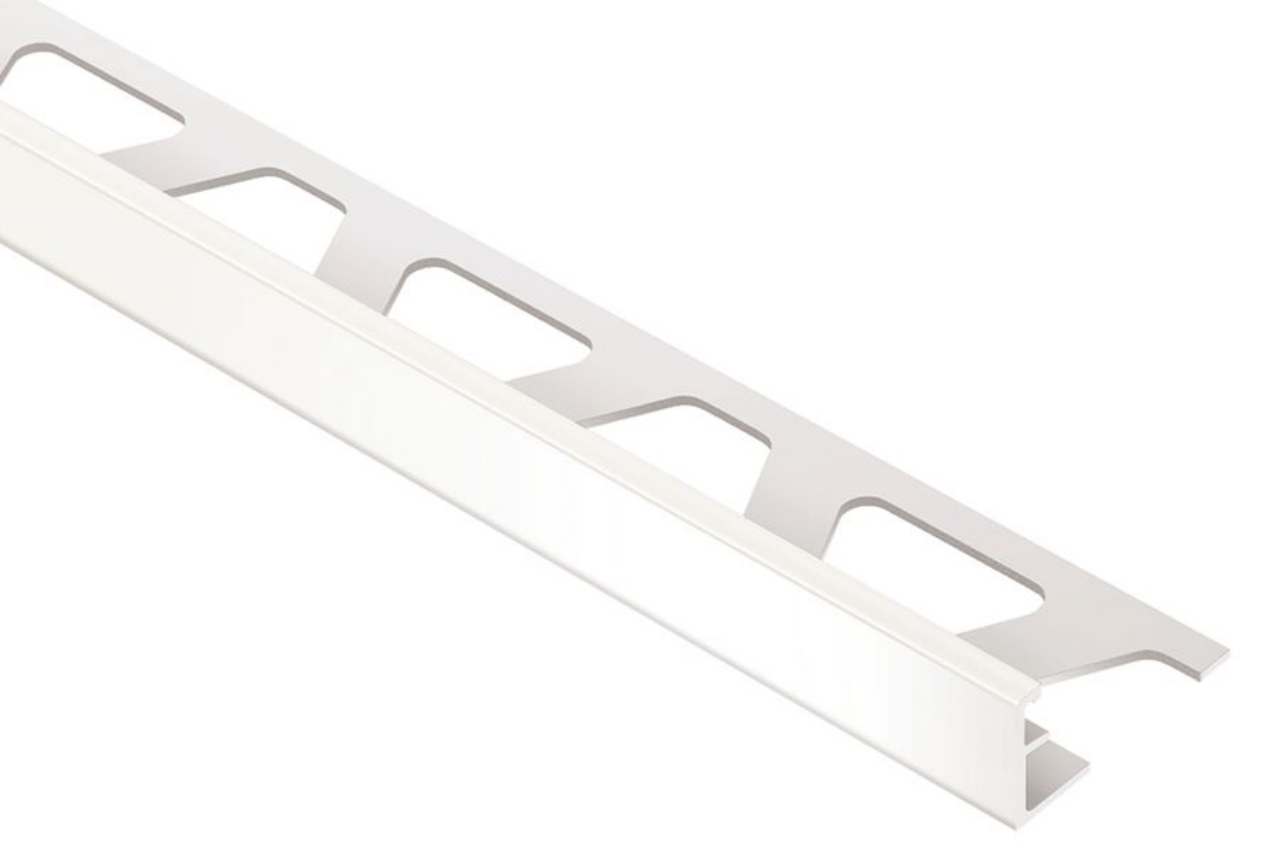 Schluter Schiene Profilé 3/8" Alum Blanc A100W