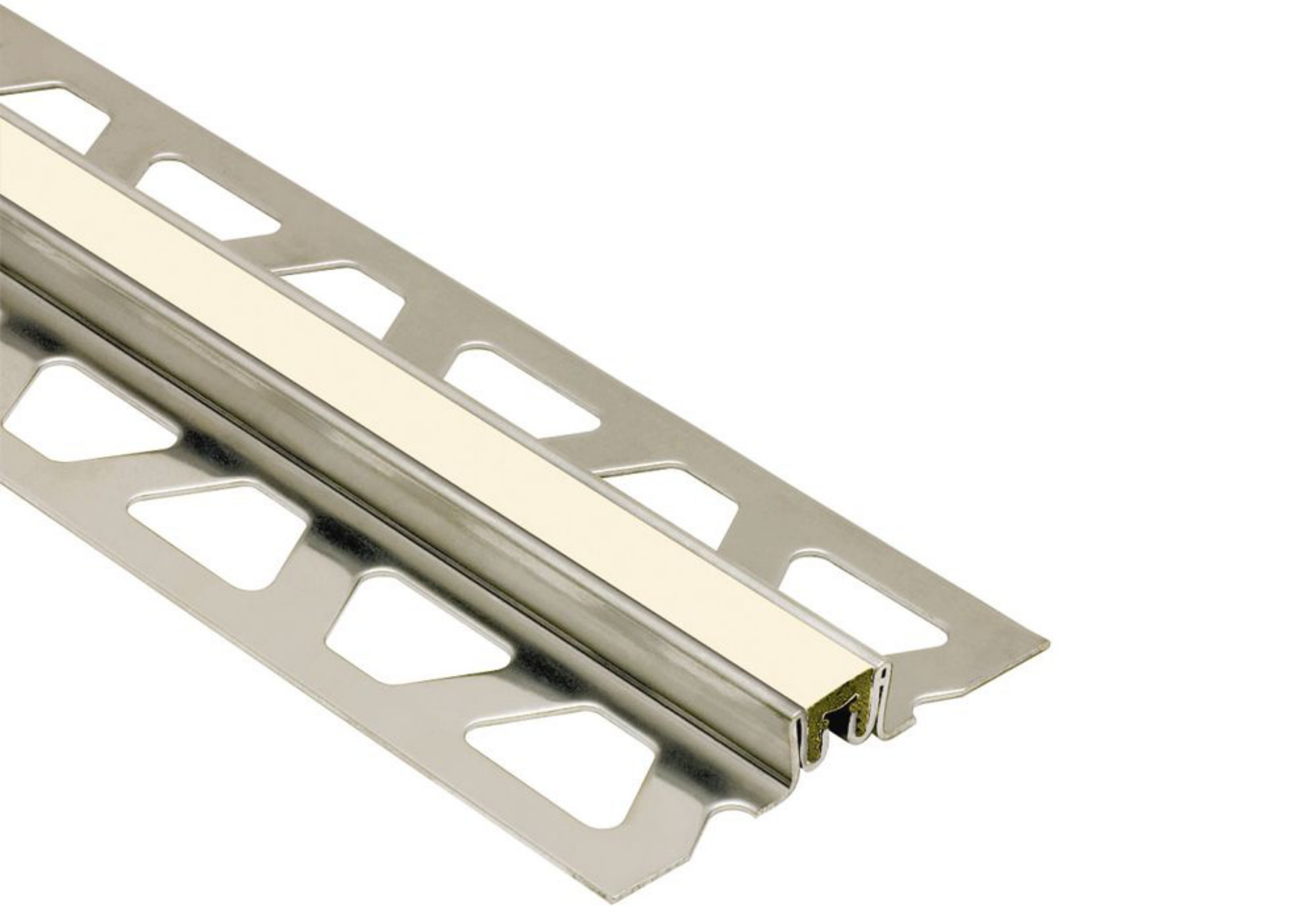 Schluter Dilex-Ksn 13/16" Inox / Joint 7/16" Sable EKSN210SP