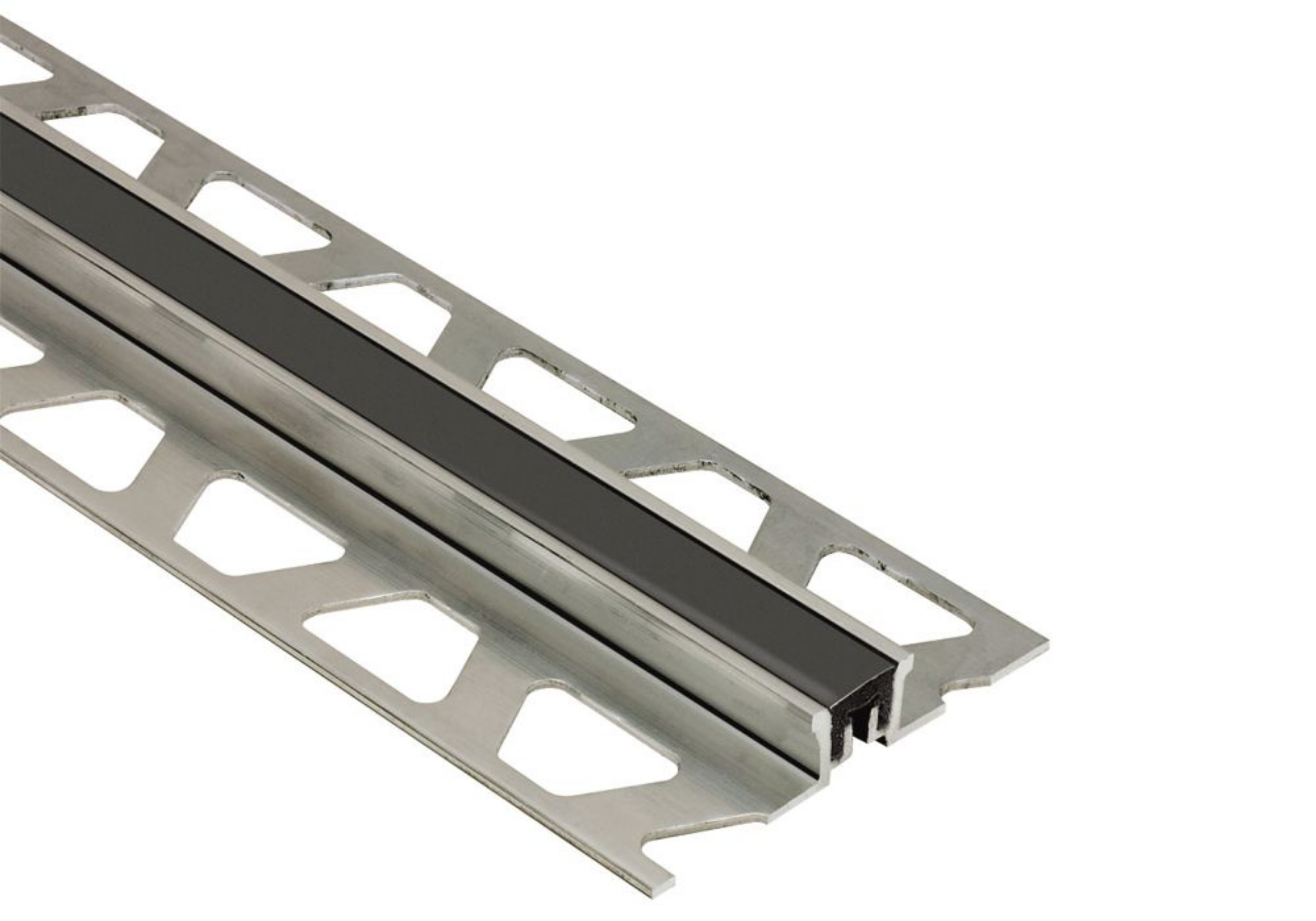 Schluter Dilex-Ksn 17/32" Alum / Joint 7/16" Noir AKSN140GS