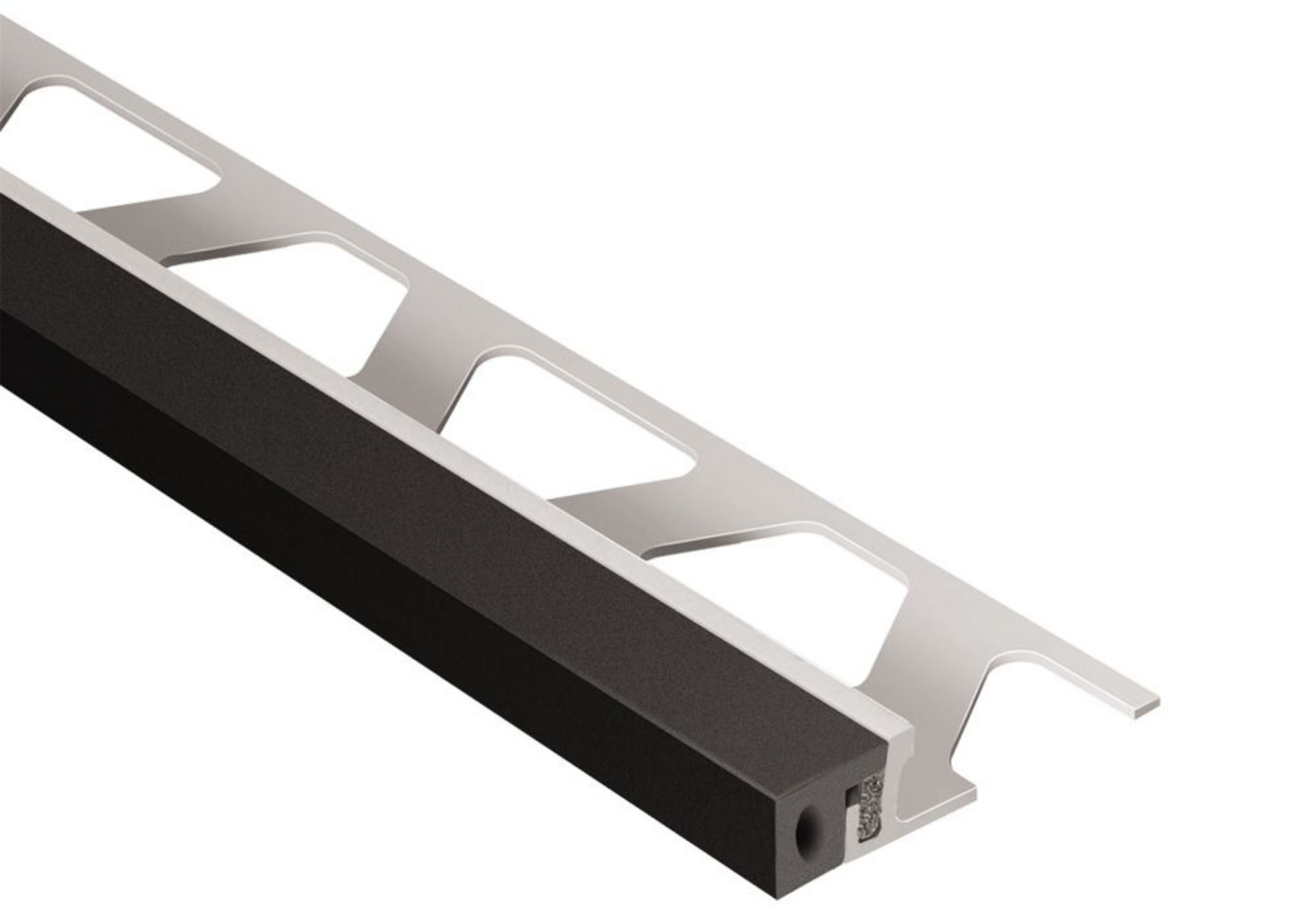 Schluter Dilex-Ksa 3/8" Alum / Joint 3/8" Noir AKSA100GS