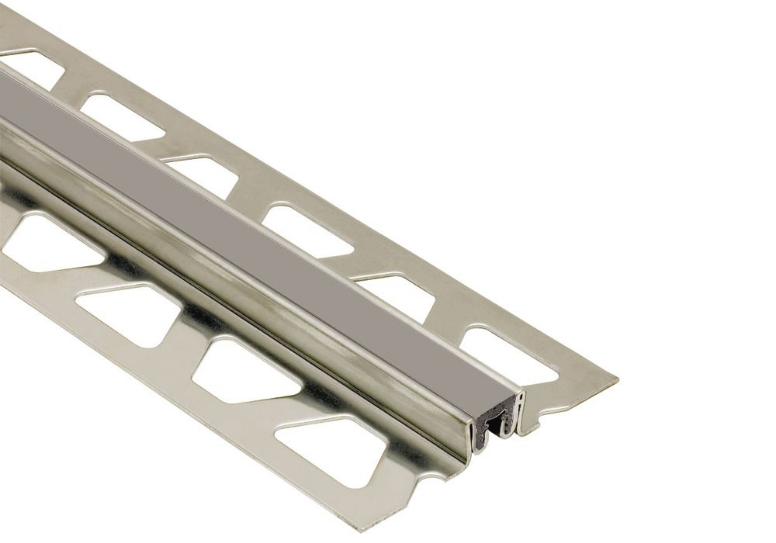 Schluter Dilex-Ksn 5/8" Inox / Joint 7/16" Gris Coulis EKSN160FG