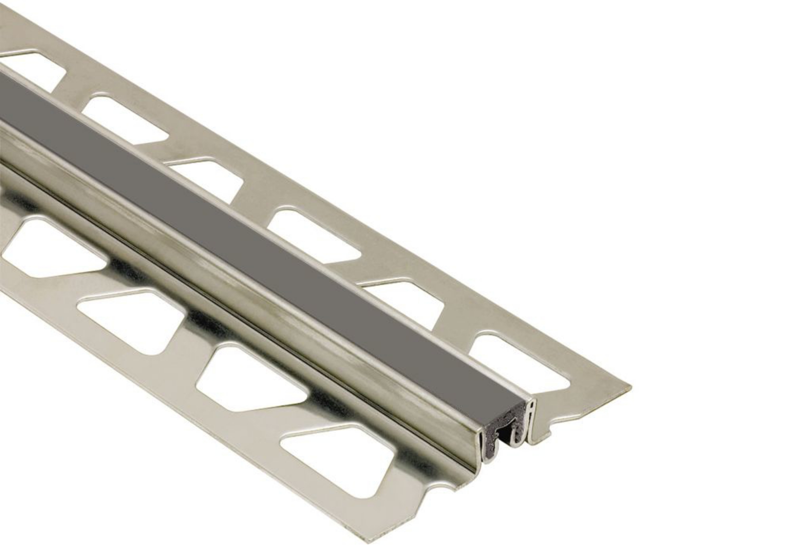 Schluter Dilex-Ksn 7/16" Inox / Joint 7/16" Anth Foncé EKSN110DA