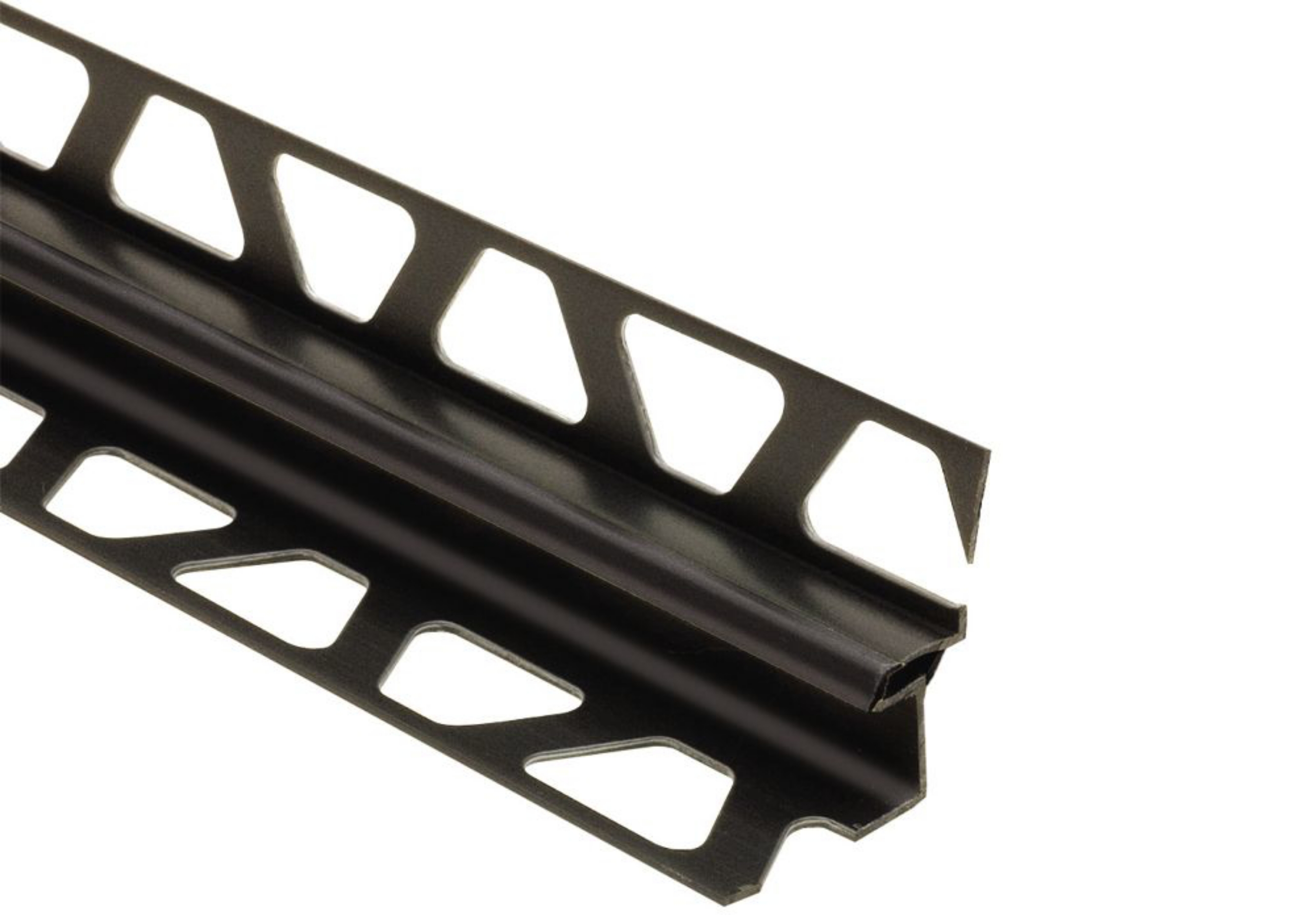Schluter Dilex-Eke Mvmt Coin 33/64"x1/2" Pvc Noir EKEU13/O12GS