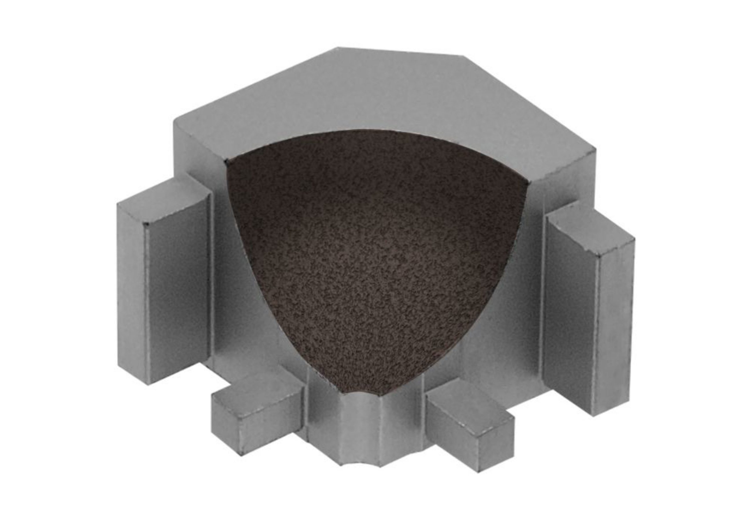Schluter Dilex-Ahk Coin Int 90° Alum Anthracite Foncé I90/AHK1S/TSDA