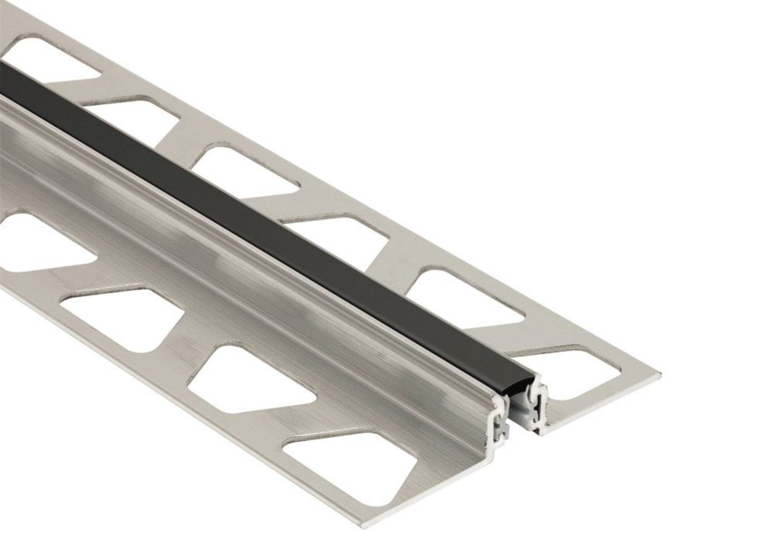 Schluter Dilex-Akws 3/8" Alum / Joint 1/4" Noir AKWS100GS