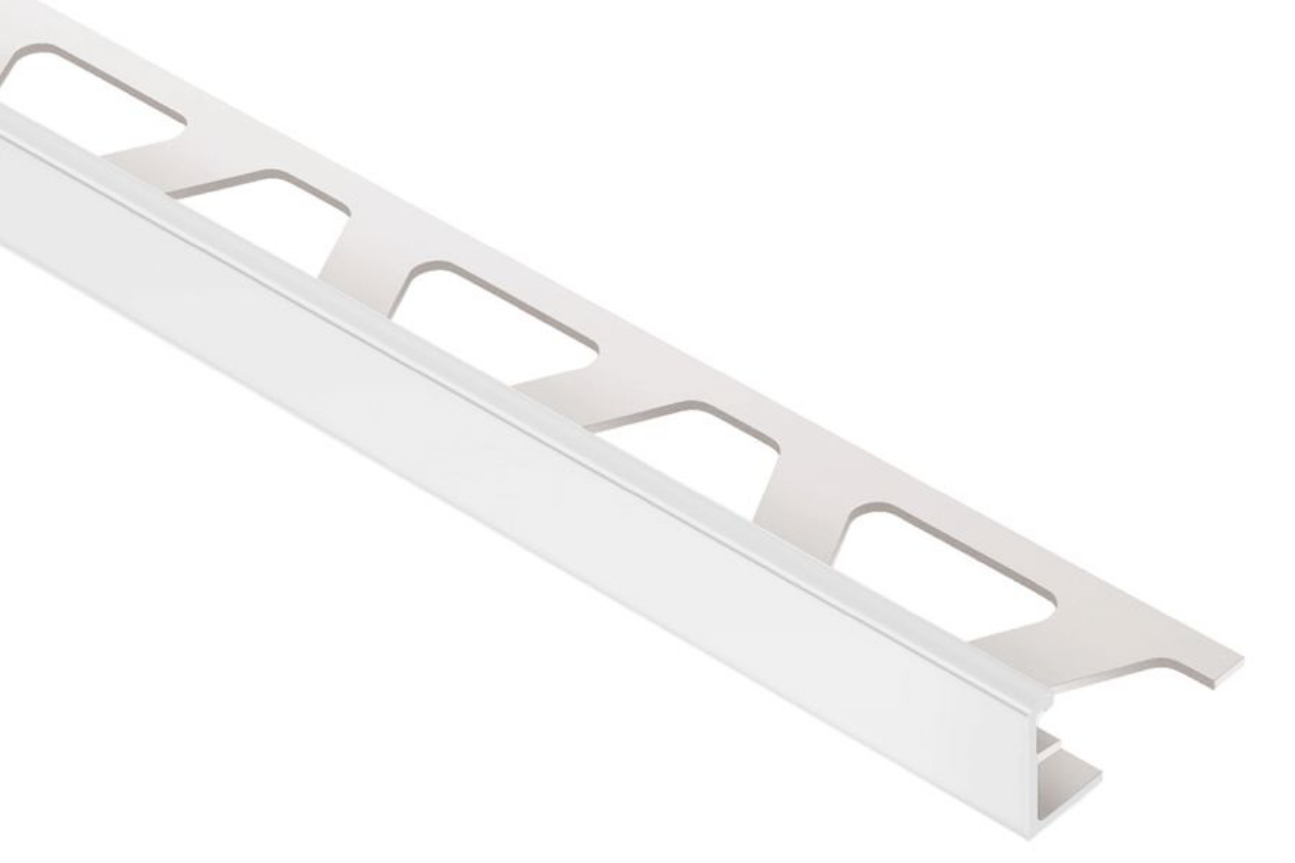 Schluter Schiene Profilé 1/2" Alum Gris Clair A125HG