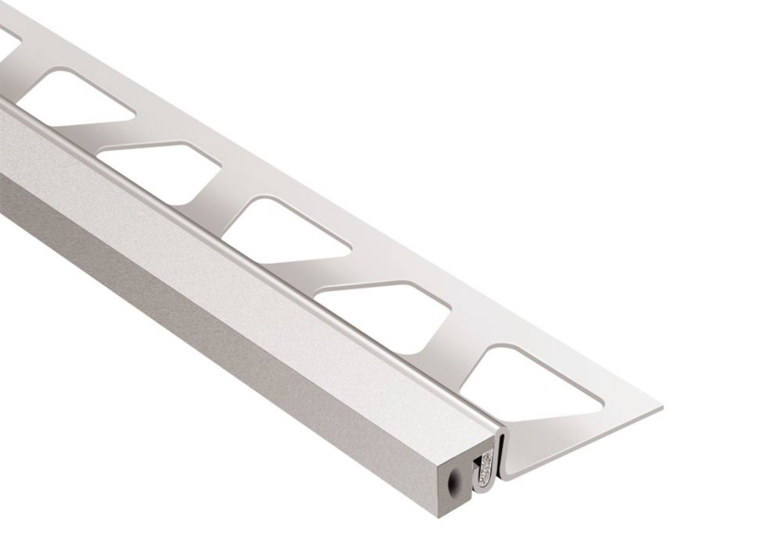 Schluter Dilex-Ksa 5/16" Inox / Joint 3/8" Gris Clas EKSA80PG