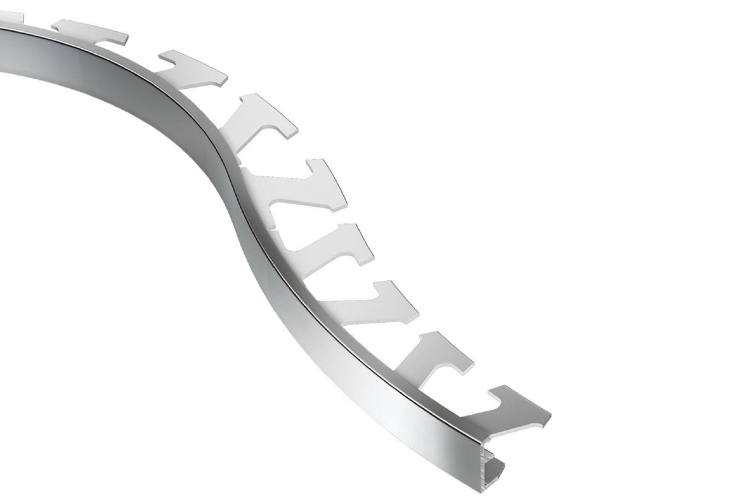 Schluter Jolly-Radius Profilé 5/16" Laiton Chromé R/J80MC
