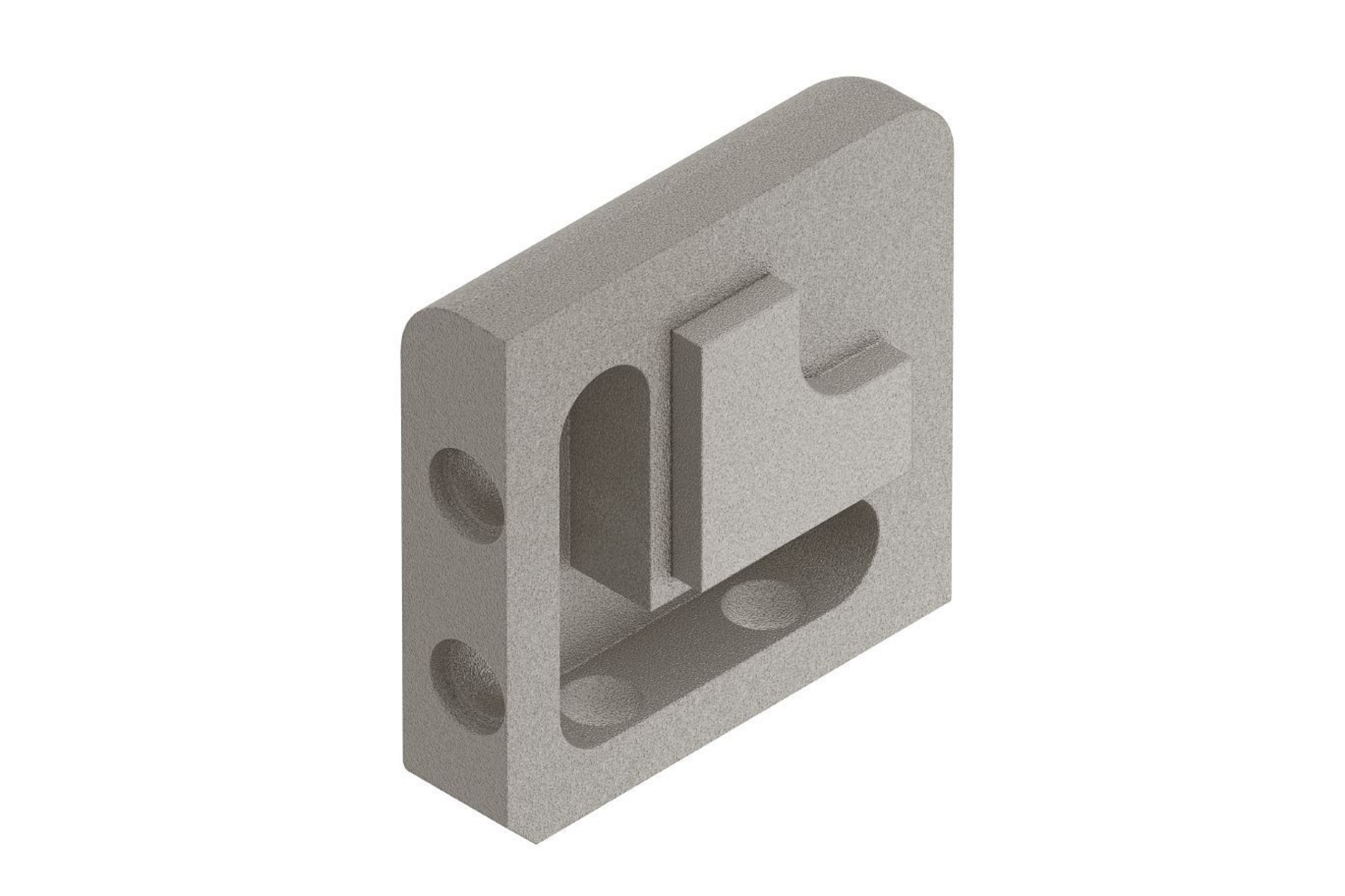 Schluter Jolly Coin Ext 1/2" Alum Grège EV/J125TSBG