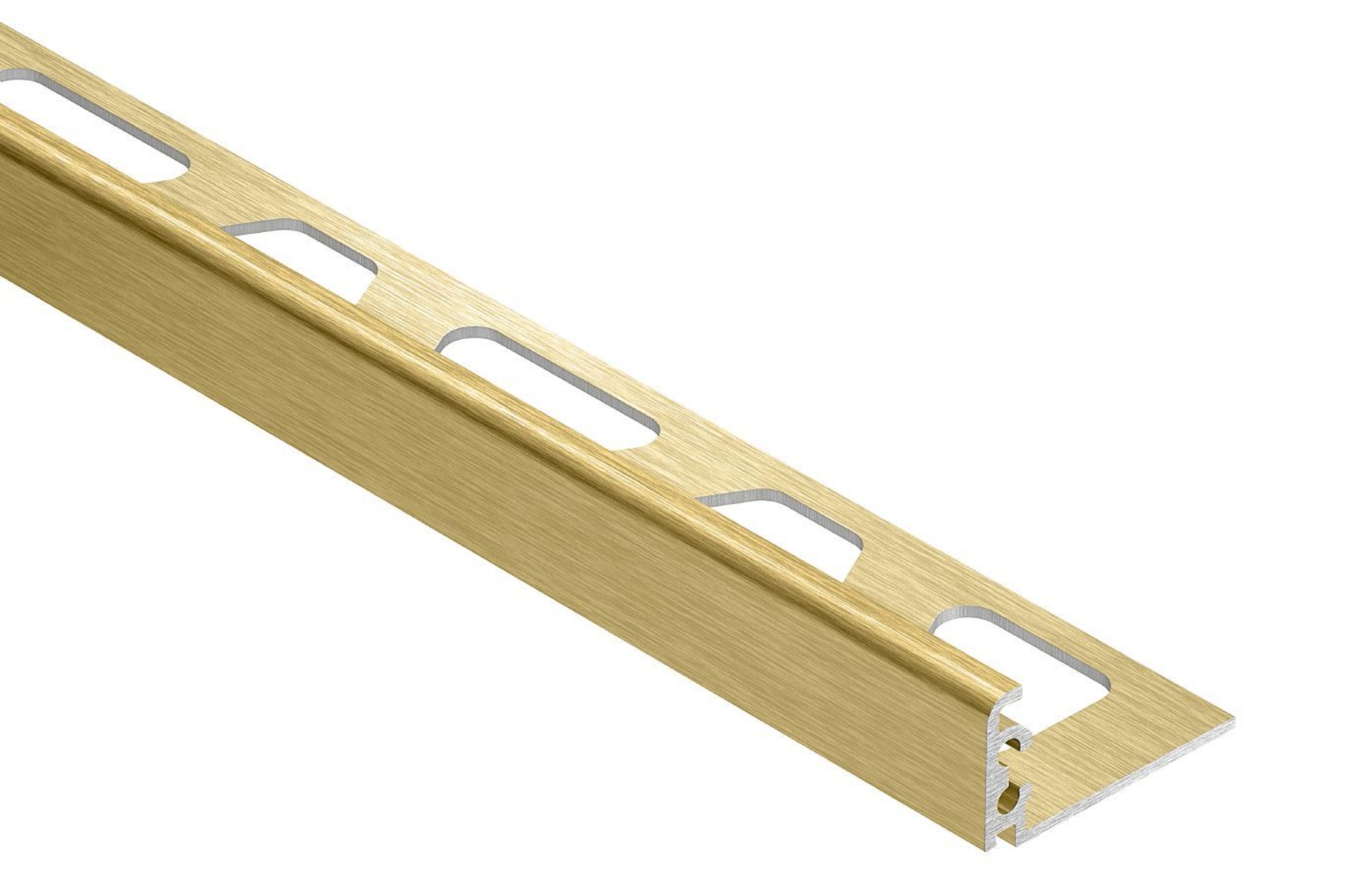Schluter Jolly Profilé 1/2" Alum Laiton Brossé J125AMGB