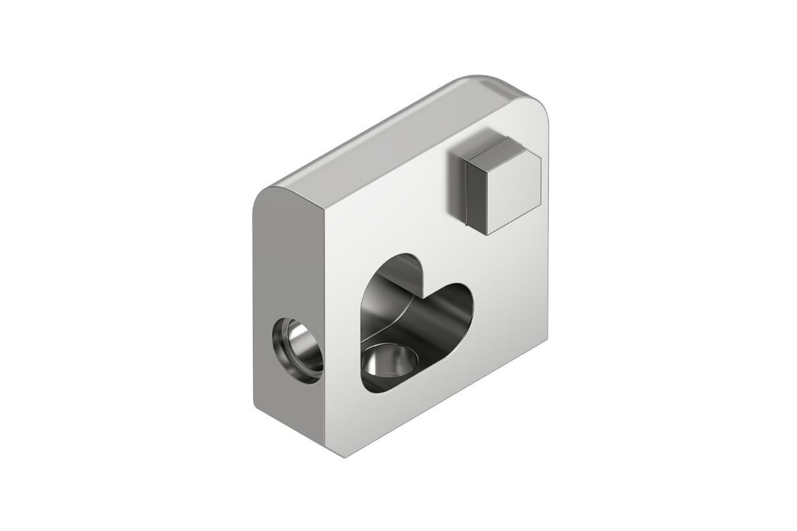 Schluter Jolly Coin Ext 7/16" Alum Chromé Poli EV/J110ACG