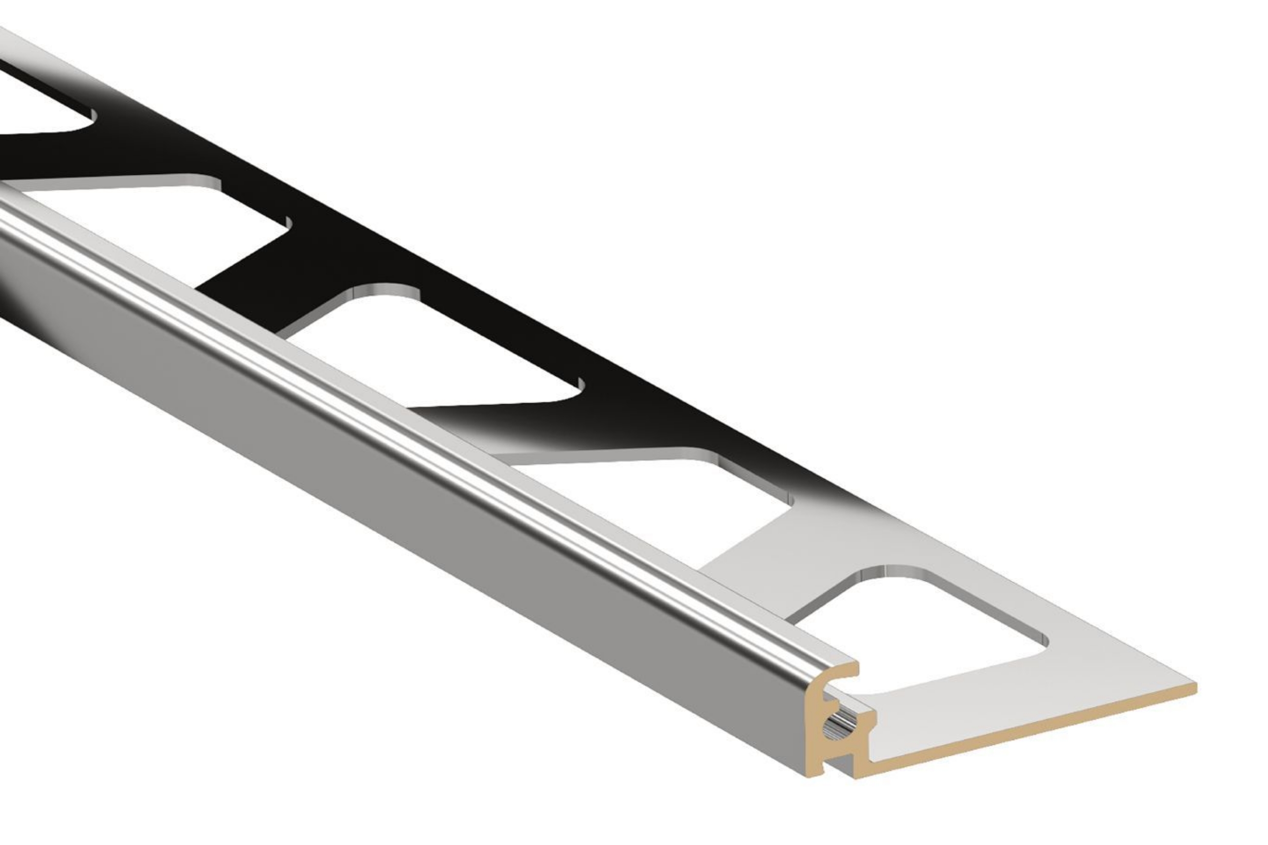 Schluter Jolly Profilé 3/8" Laiton Chromé J100MC