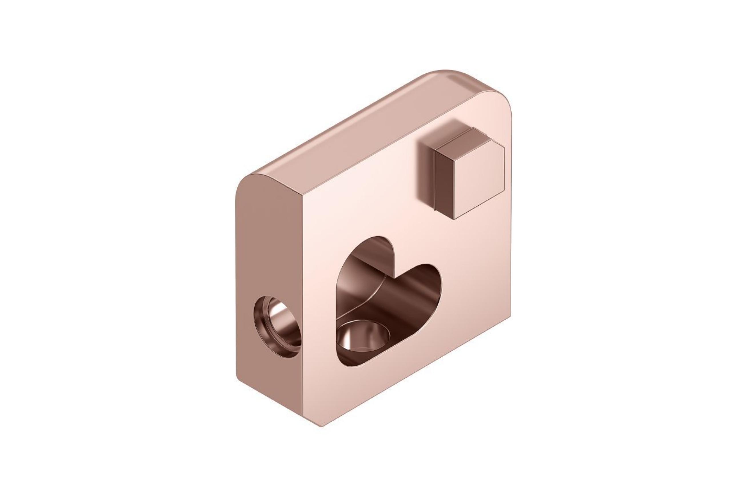 Schluter Jolly Coin Ext 3/8" Alum Cuivre Poli EV/J100AKG