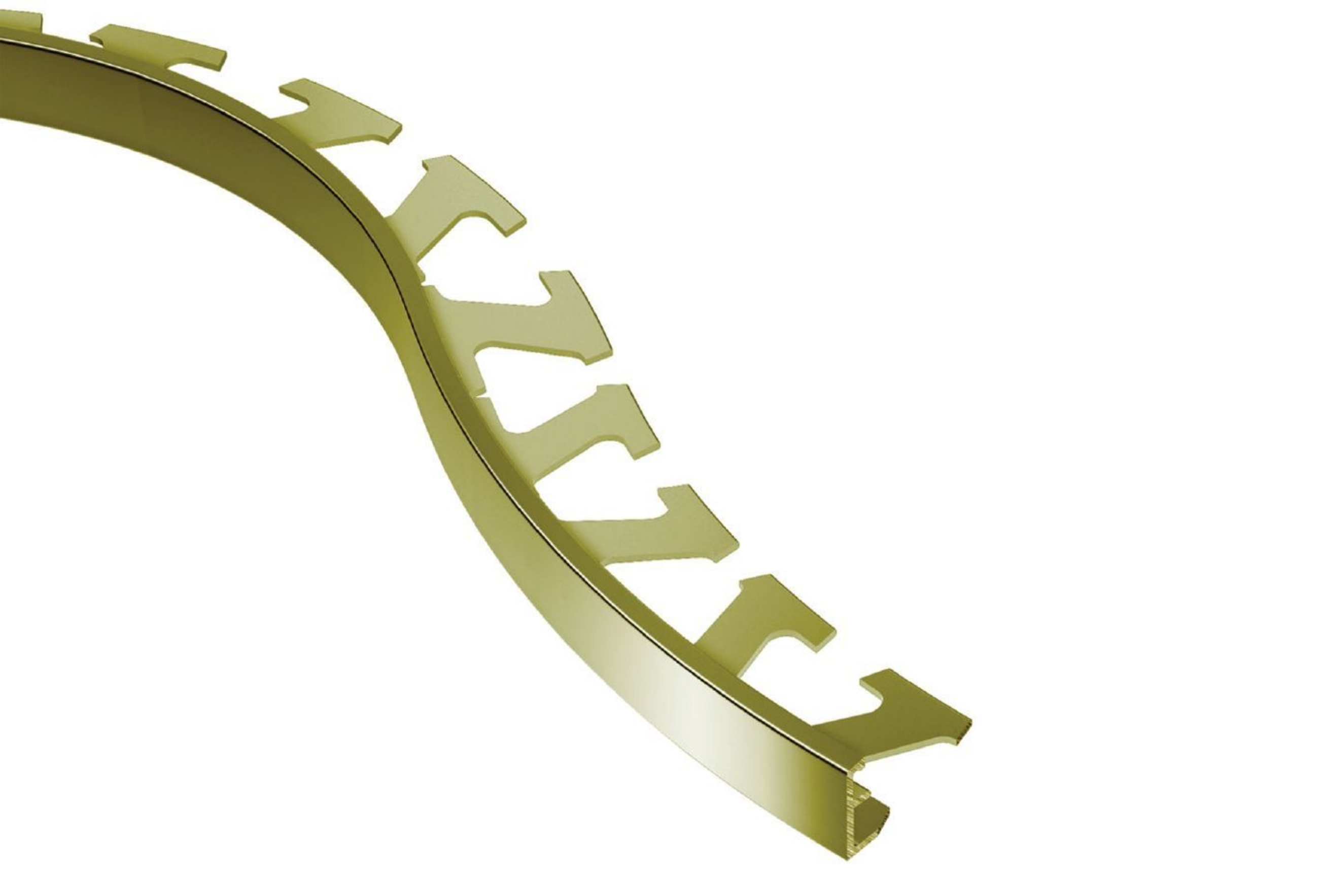 Schluter Schiene-Radius Profilé 3/8" Laiton R/M100