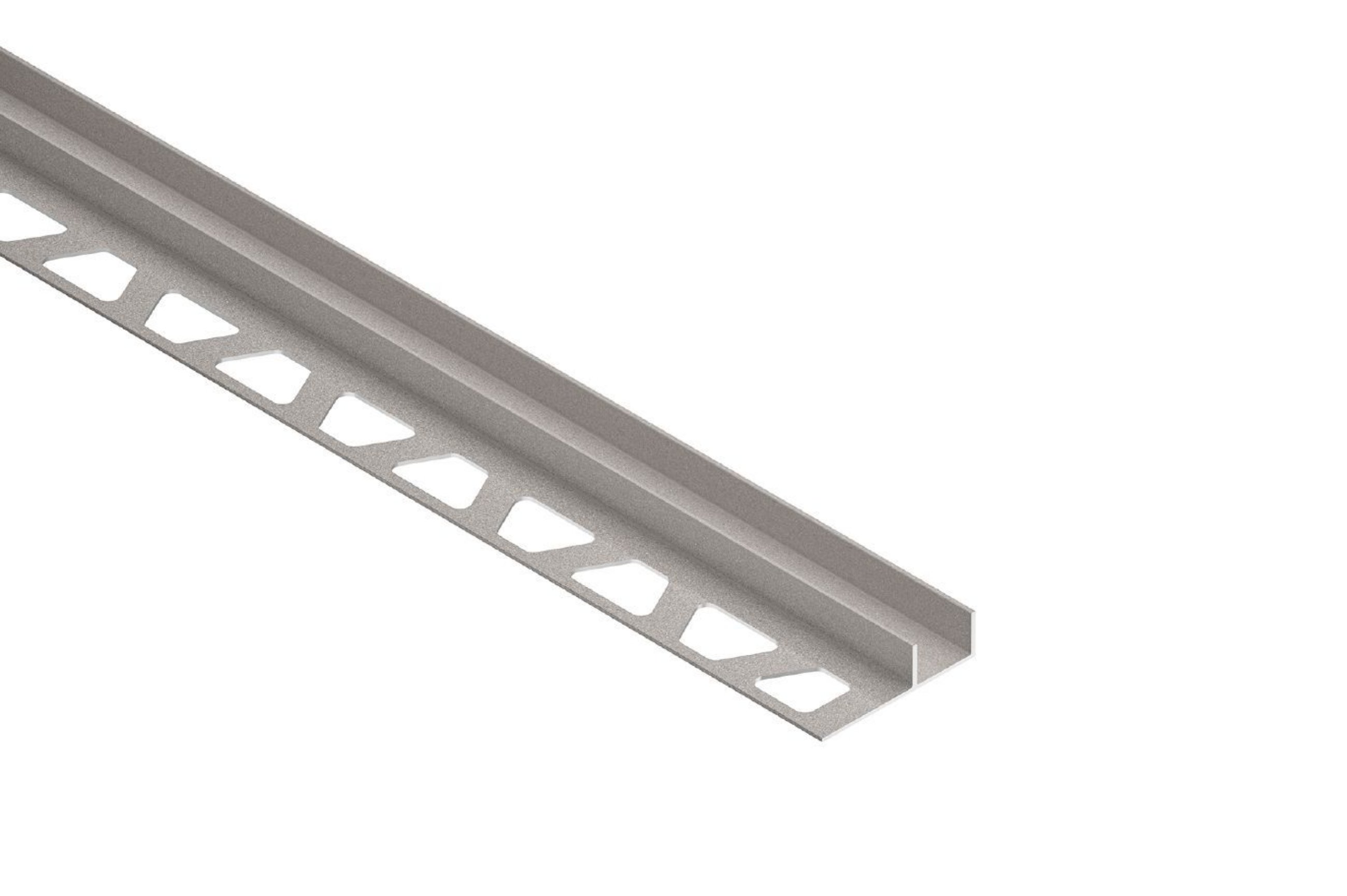 Schluter Deco-SG Profilé Rainure 3/8" Alu Gris Pier 15 SG100TSSG15