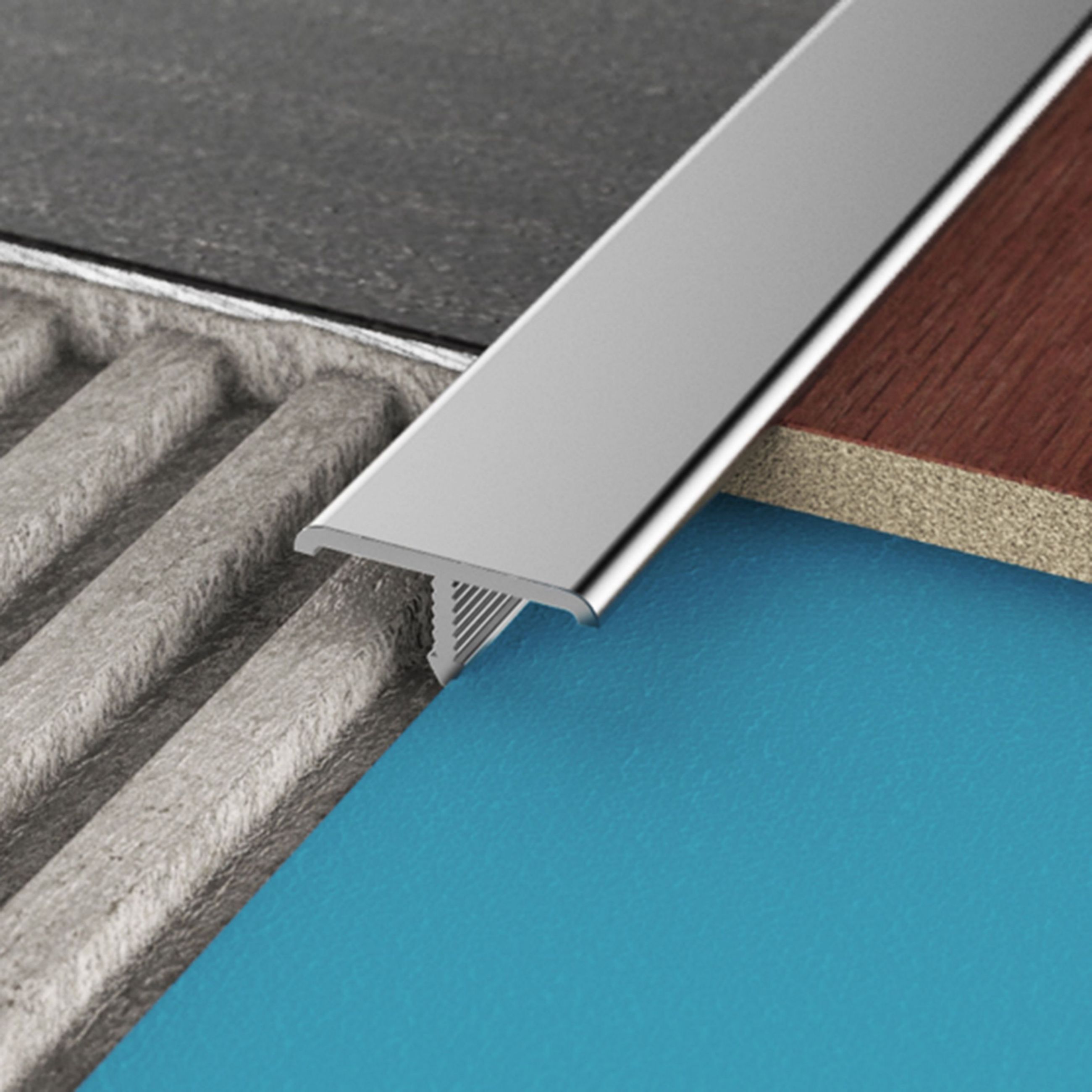 PROJOINT T20 T-Shaped | Silver Satin | 20 mm