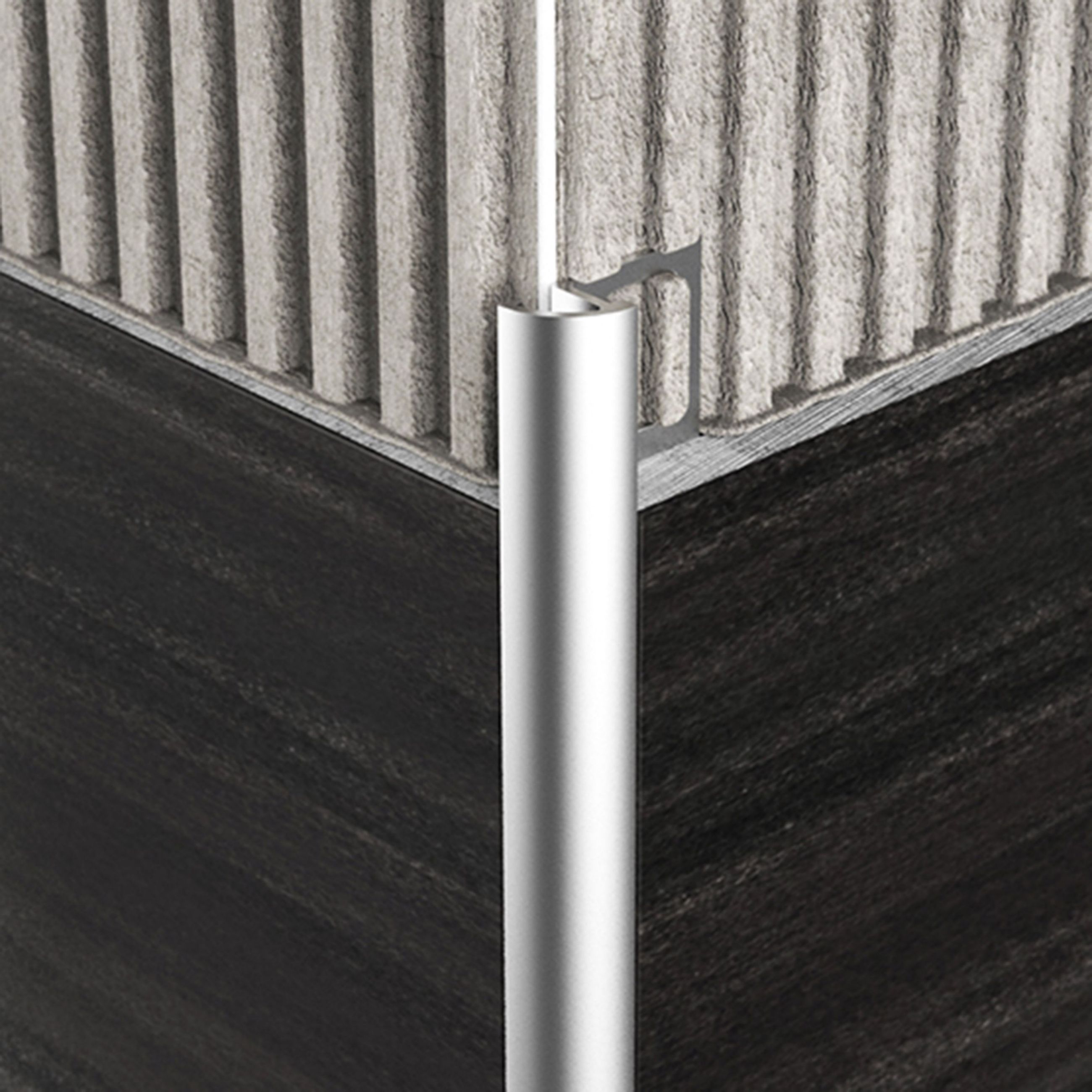 PROTRIM Rounded | Satin Silver | 8 mm