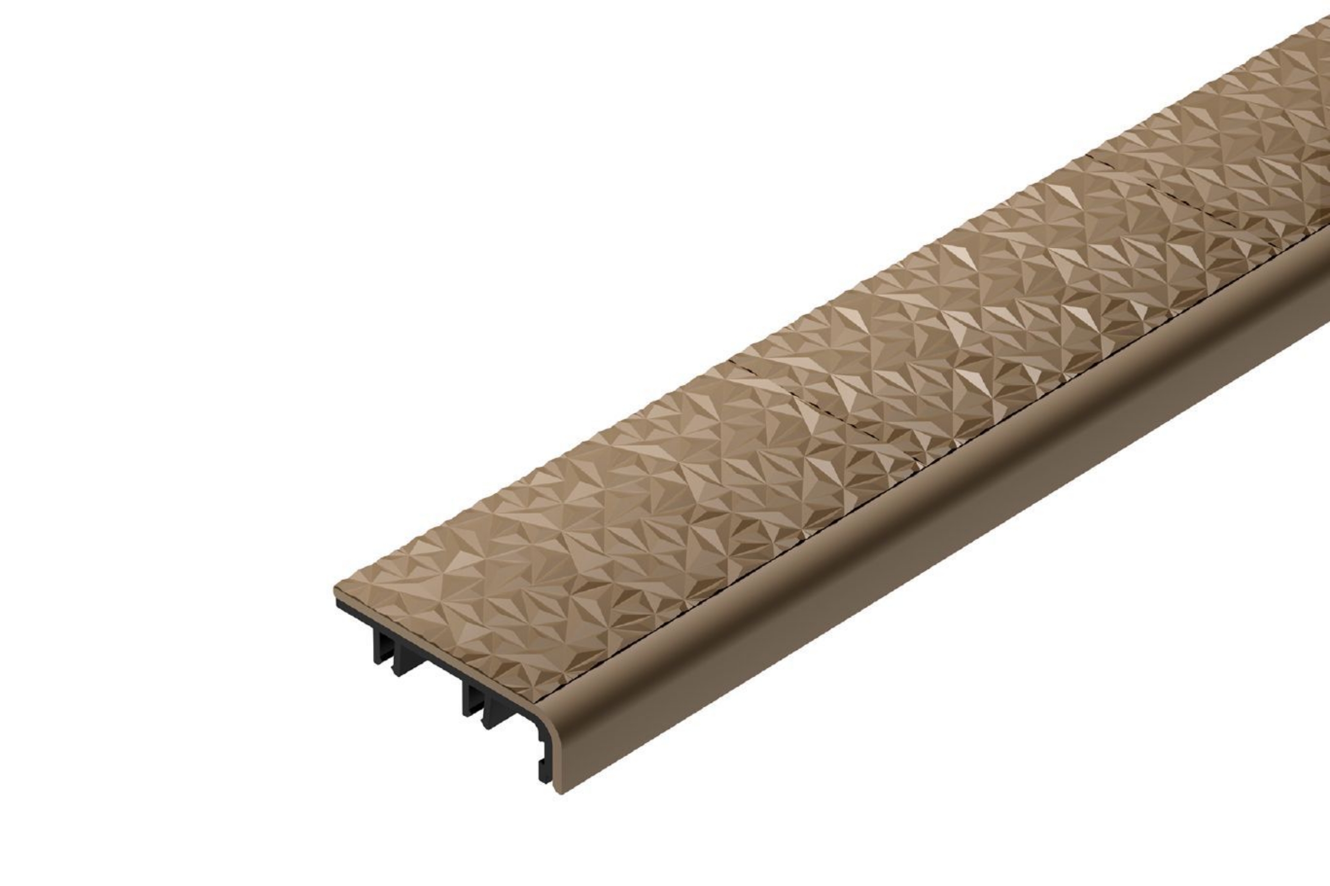 Schluter Trep-V 42 Insert Beige Clair 10' TVL42HB/300