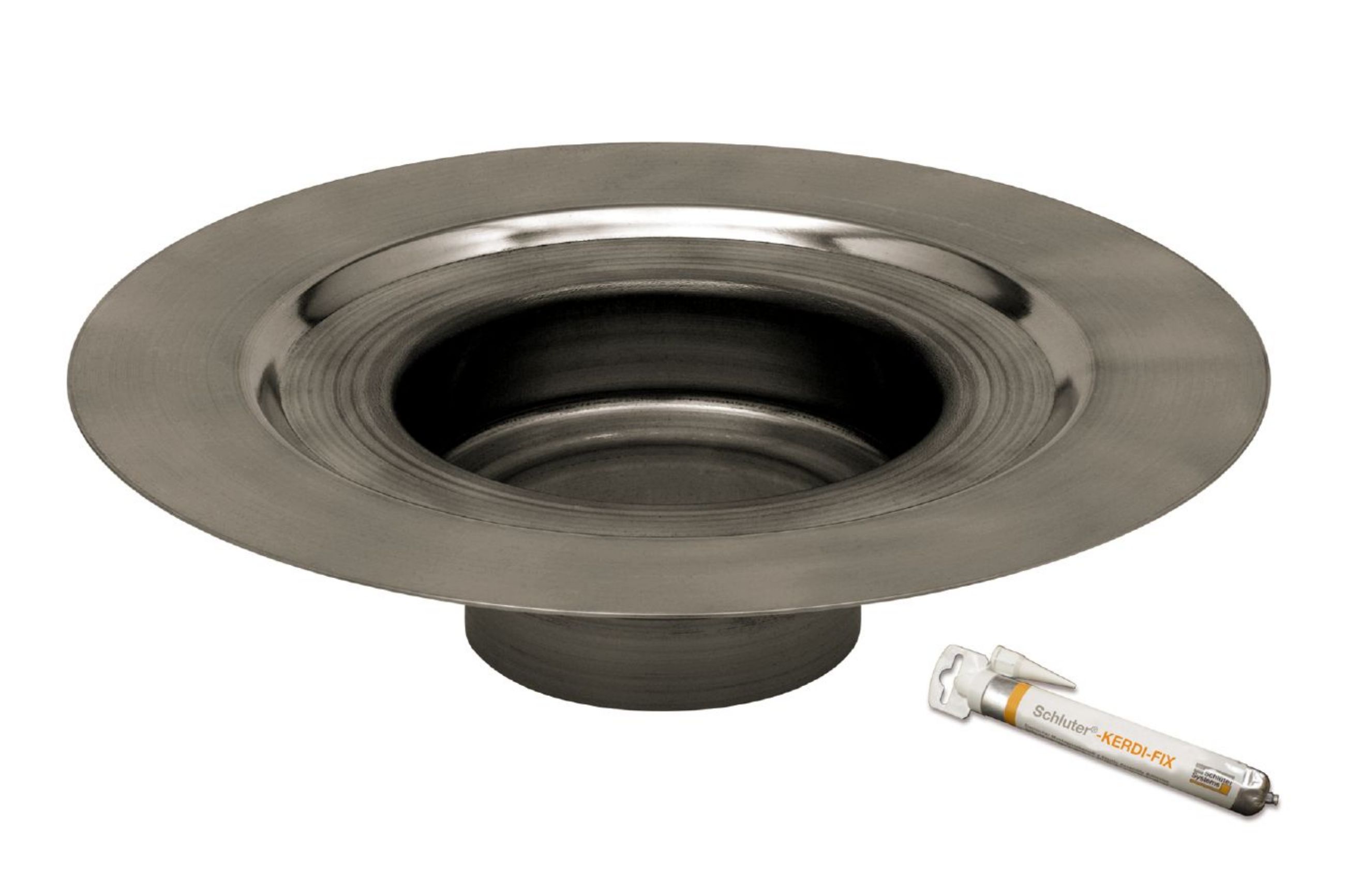 Schluter Kerdi-Drain Ens Bride Sortie 3" Inox KD3/E/FL